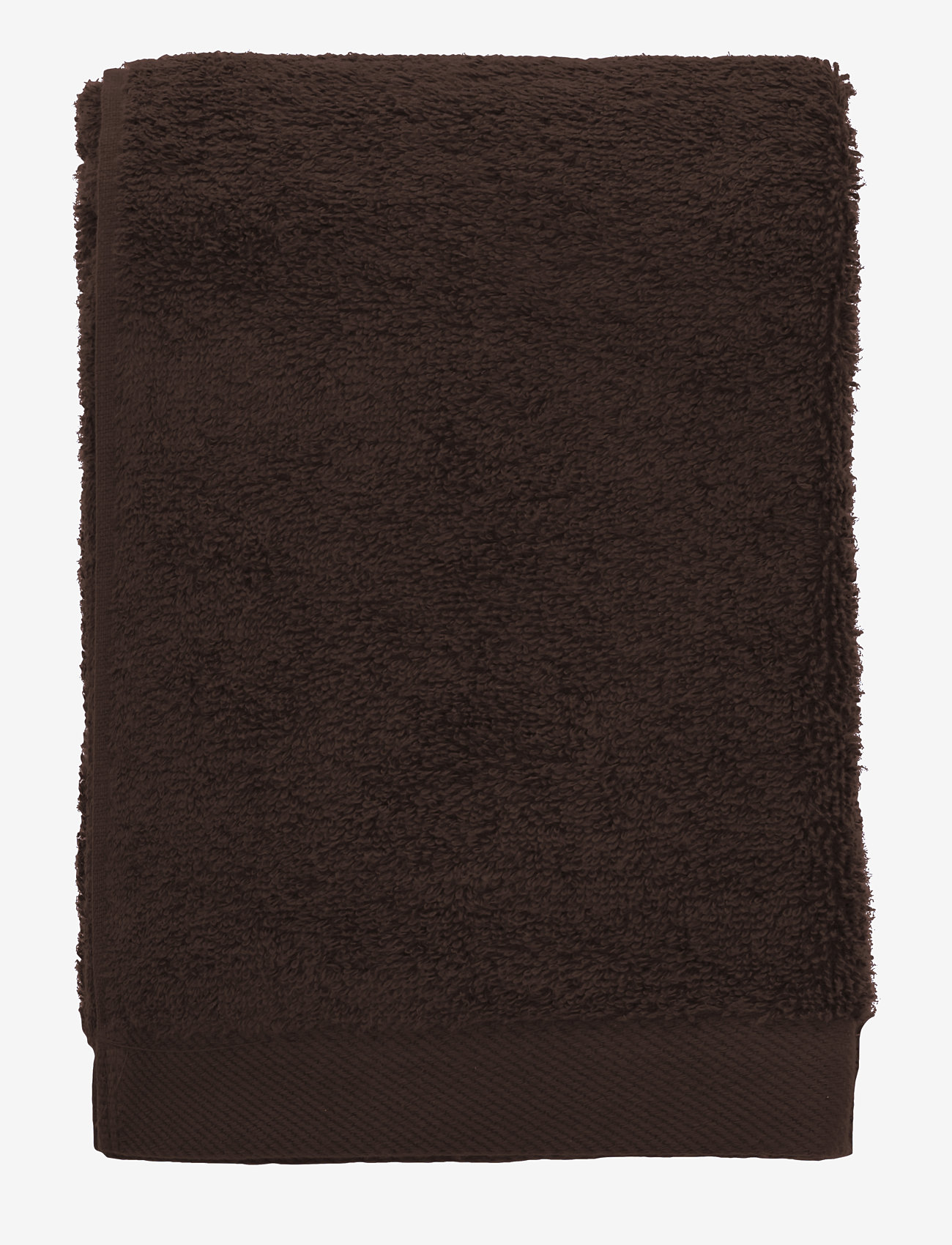Södahl - Towel 50x100 Comfort O Coffee brown - guest towels - brown - 0