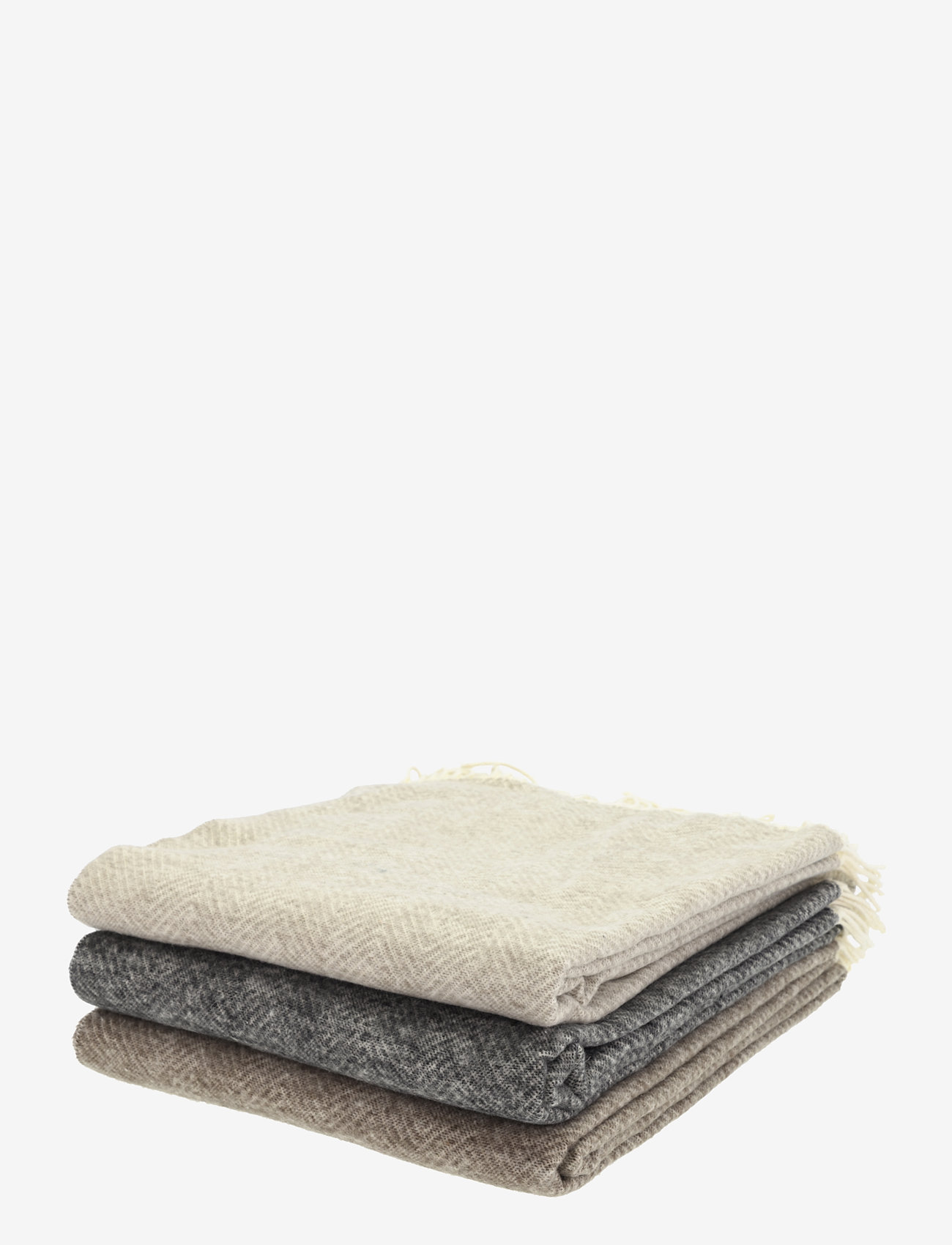 Södahl - Plaid 130x170 Stillness Taupe - plaider - taupe - 3