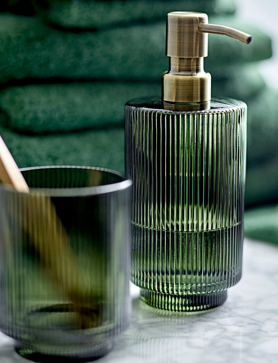 Södahl - Toothbrush holder Clarity - support de brosse à dents - dark green - 0