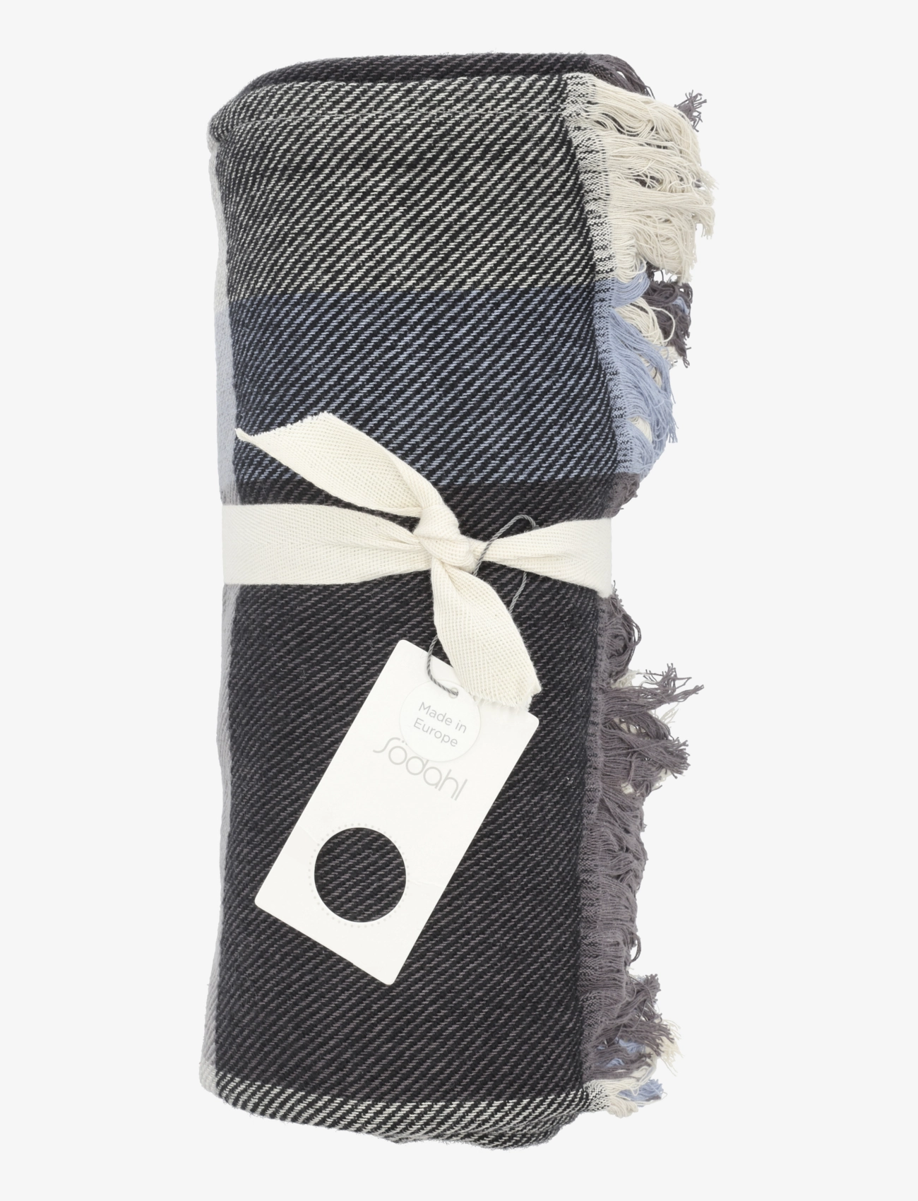 Södahl - Pläd 130x170 Embrace Grey - filtar & plädar - grey - 2