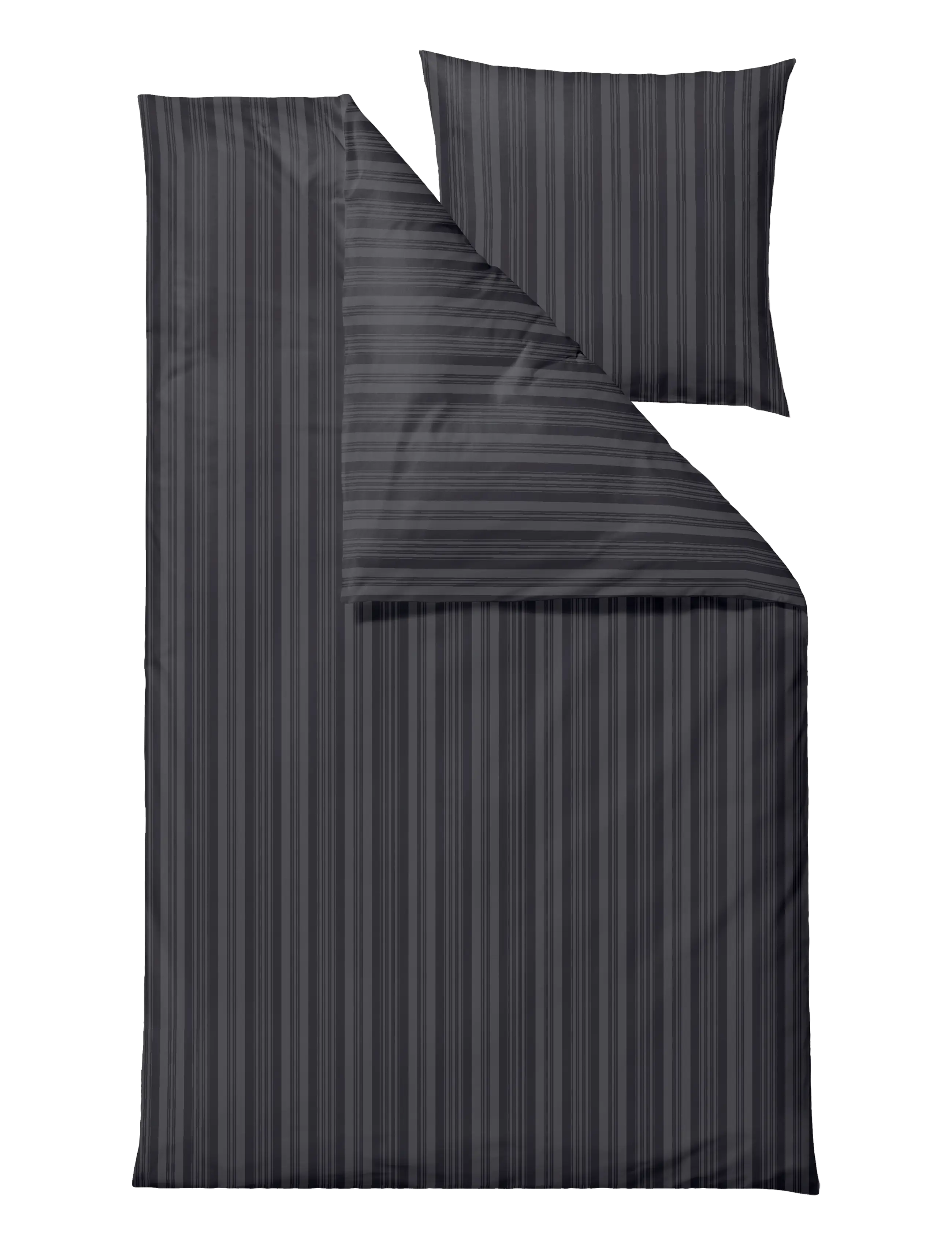 Södahl - Bed linen 140x200 Noble Ash - bettwäsche-set - ash - 2