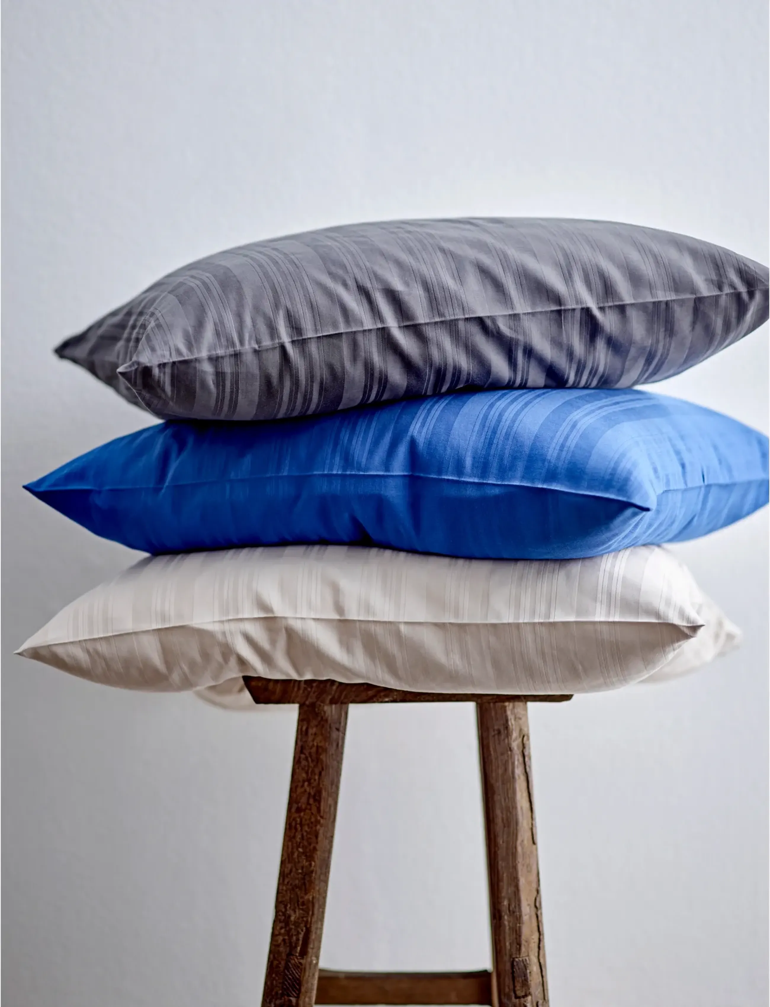 Södahl Sengetøj 140X200 Noble Ash, cm 60X63 cm, Bedtextiles, Schwarz - Bed Sets, Homeware