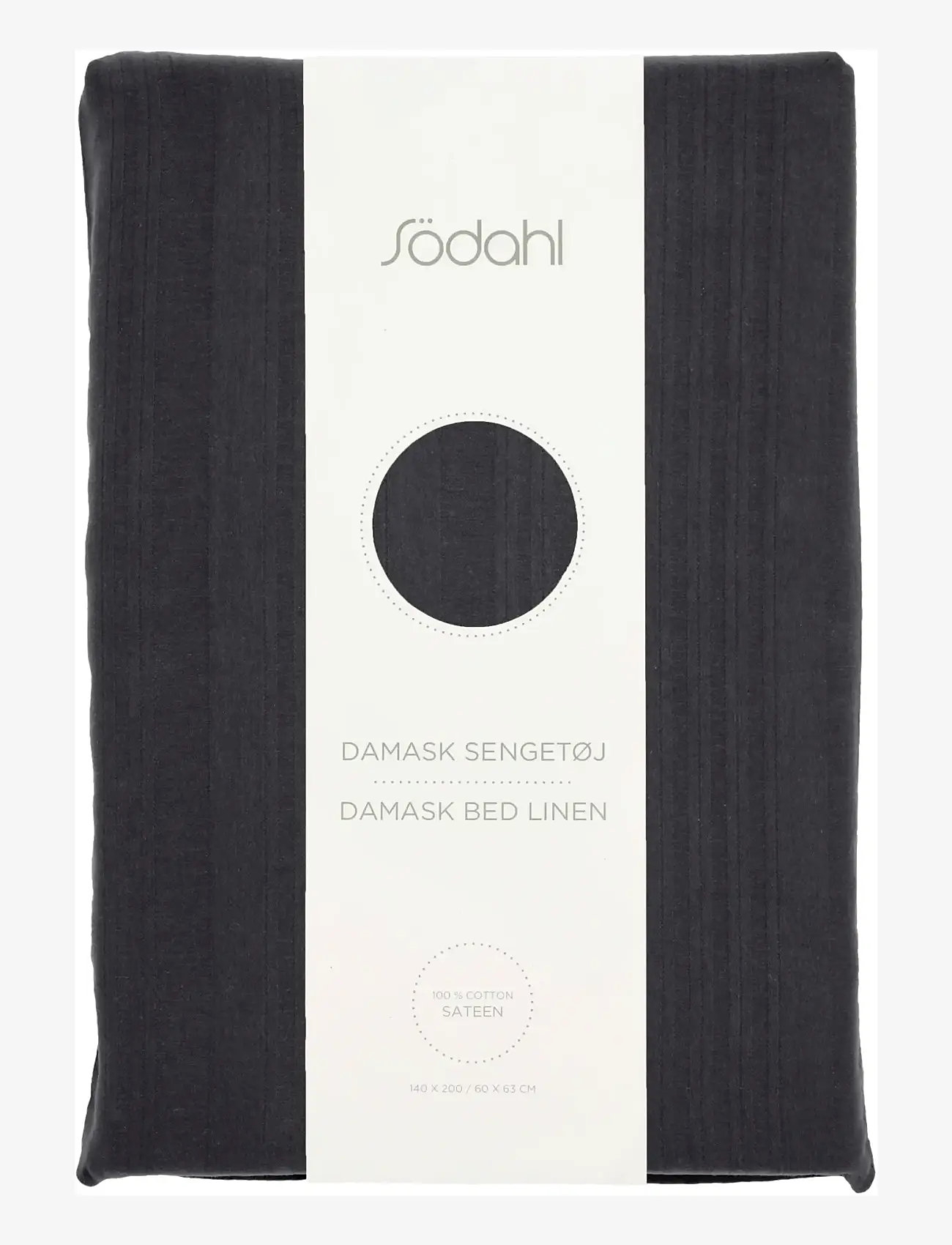 Södahl - Sengetøj 140x200 Noble Ash - sengesæt - ash - 3