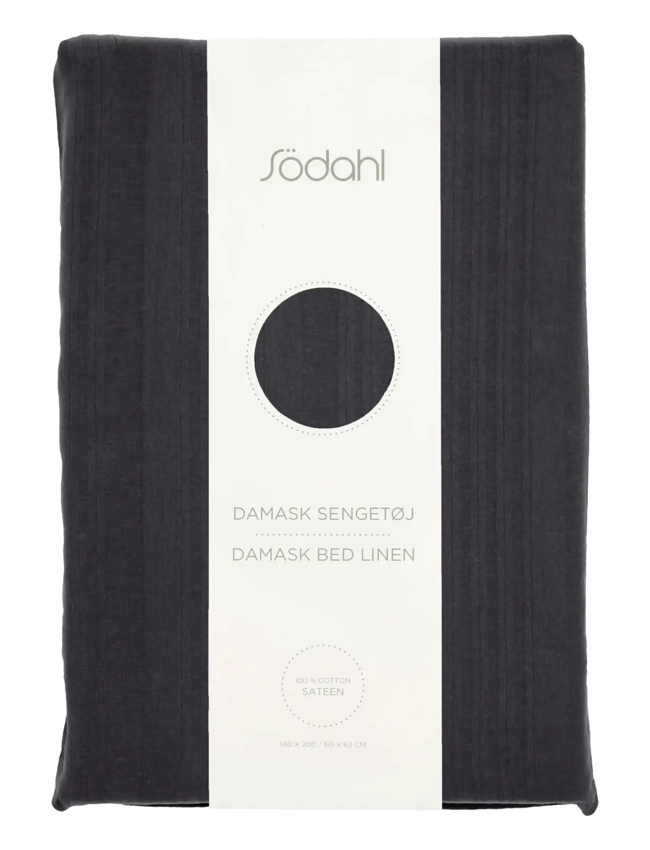 Södahl - Bed linen 140x200 Noble Ash - bettwäsche-set - ash - 4