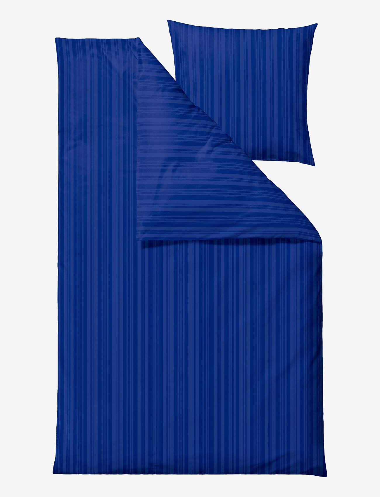 Södahl - Bed linen 140x200 Noble Royal Blue - bed sets - royal blue - 0