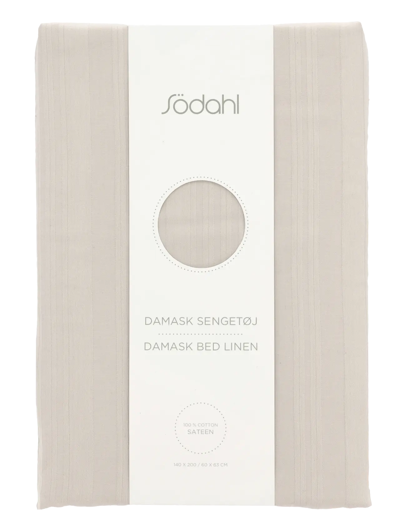 Södahl - Sengetøj Noble - sengesæt - beige - 4