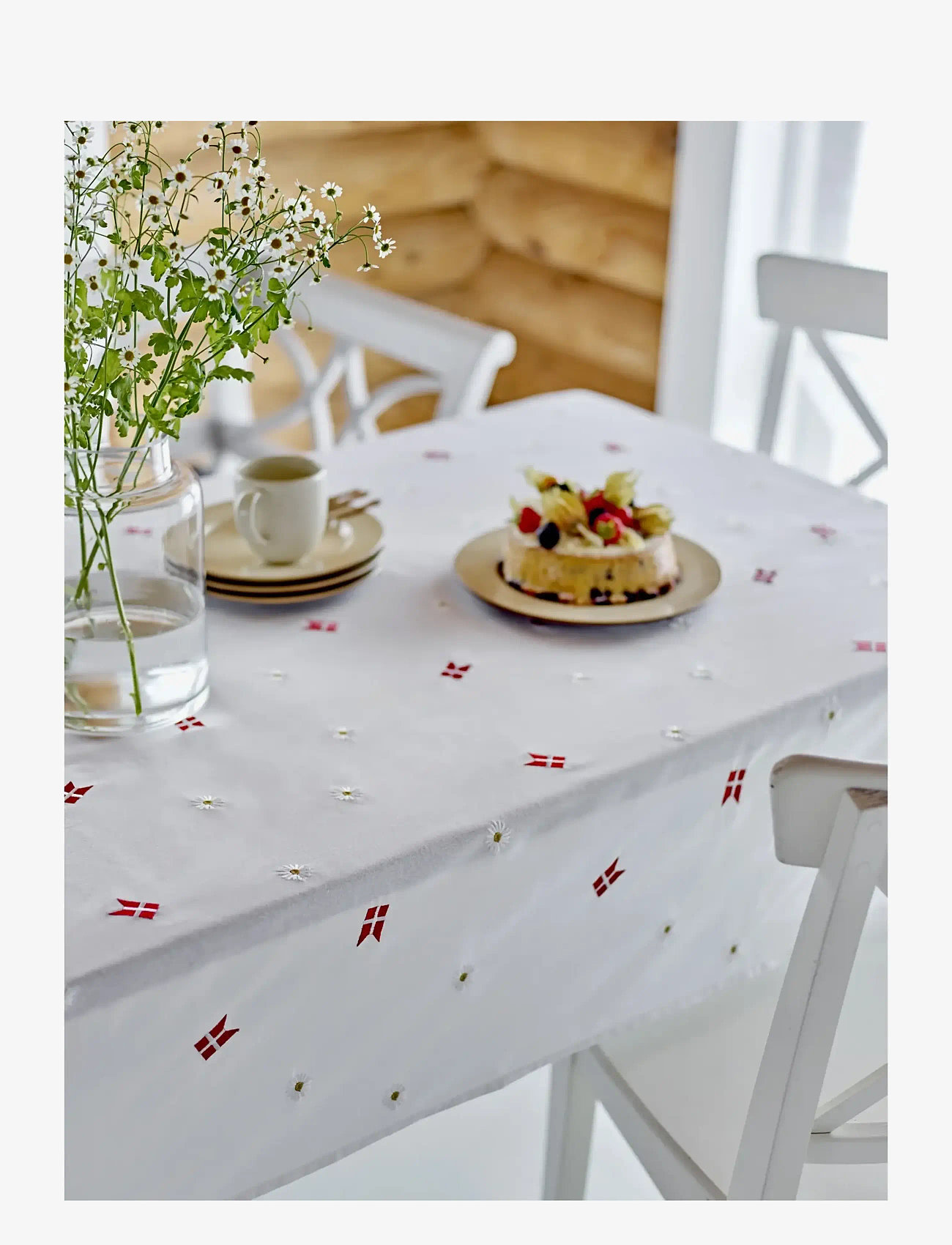 Södahl - Tablecloth Tillykke - tablecloths & runners - white - 2