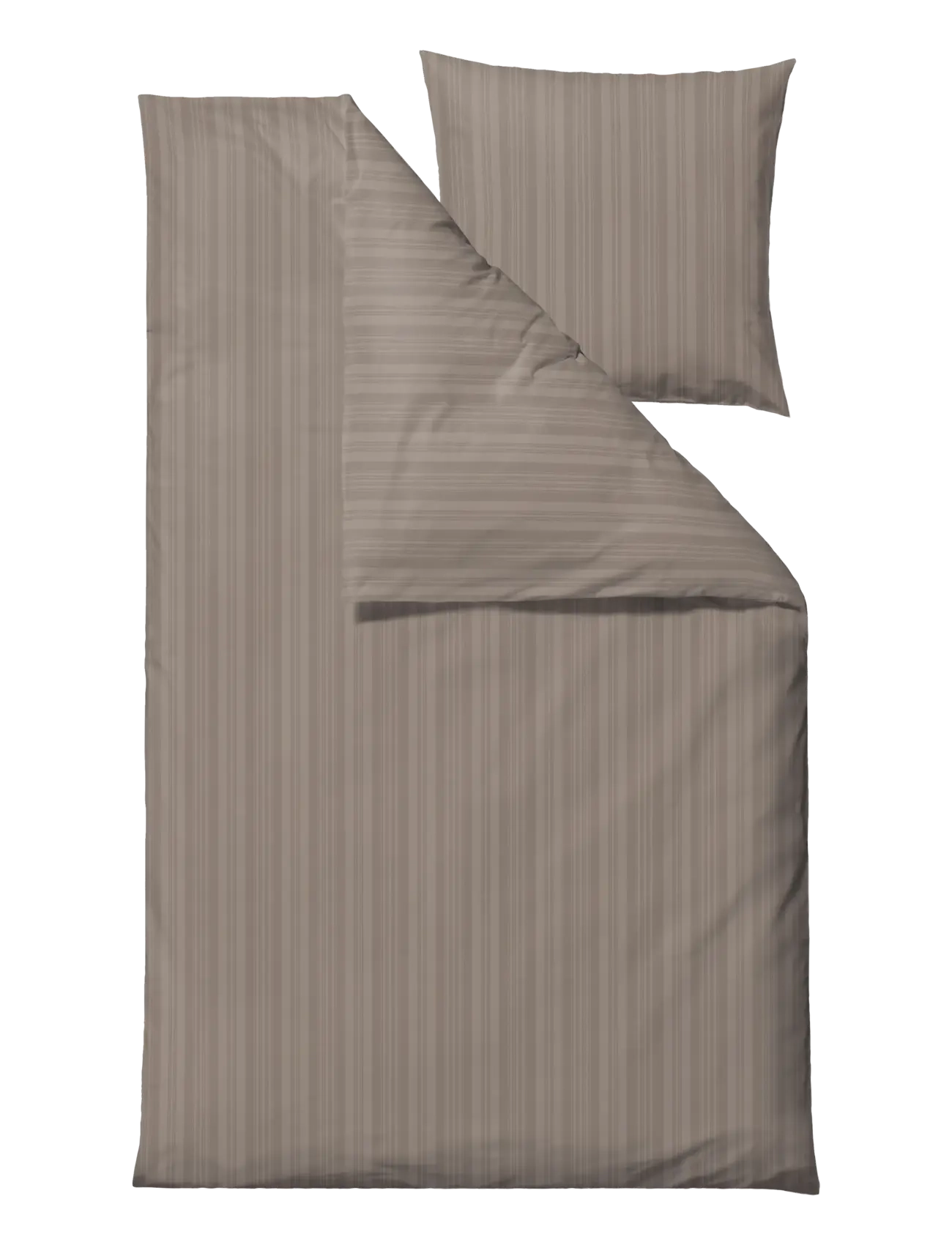 Södahl Sengetøj 140x200 Noble Ash - Soveværelse tekstiler - TAUPE / brown