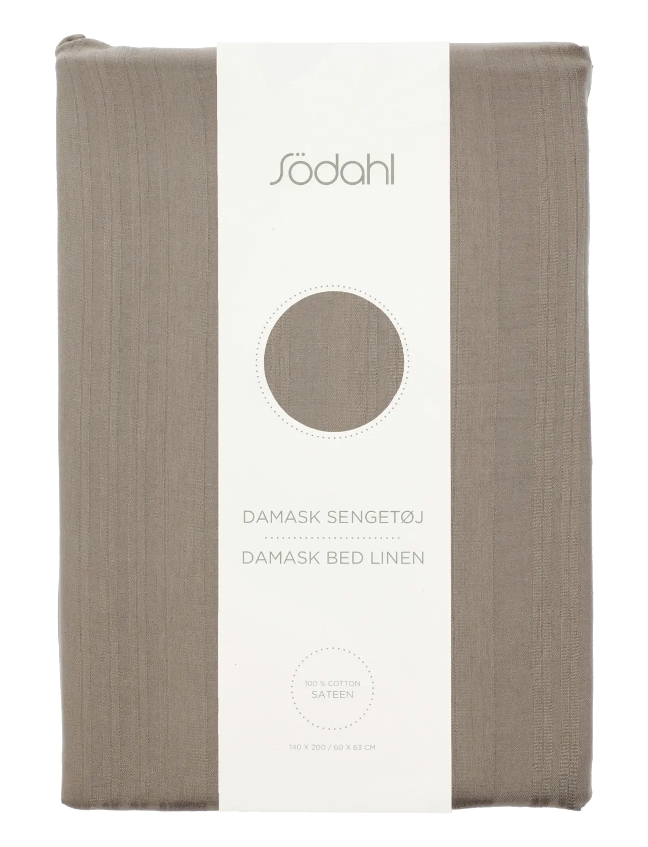 Södahl - Sengetøj Noble - sengesæt - taupe - 2