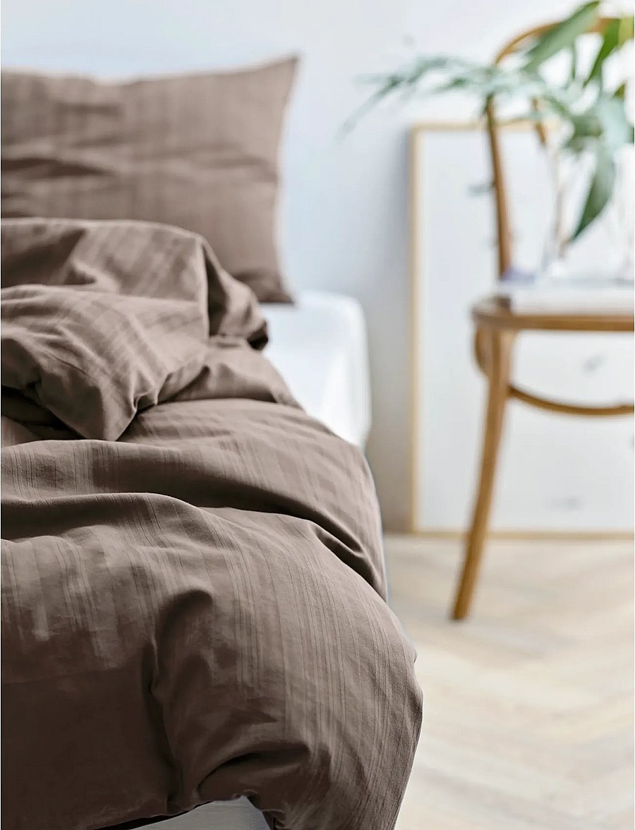 Södahl - Bed linen 200x220 Noble Taupe - voodiriiete komplektid - taupe - 2