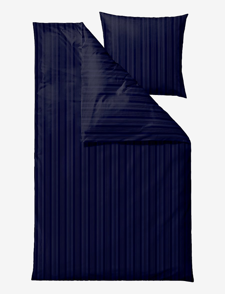 Södahl - Bed linen 140x200 Noble Navy blue - voodiriiete komplektid - navy blue - 1