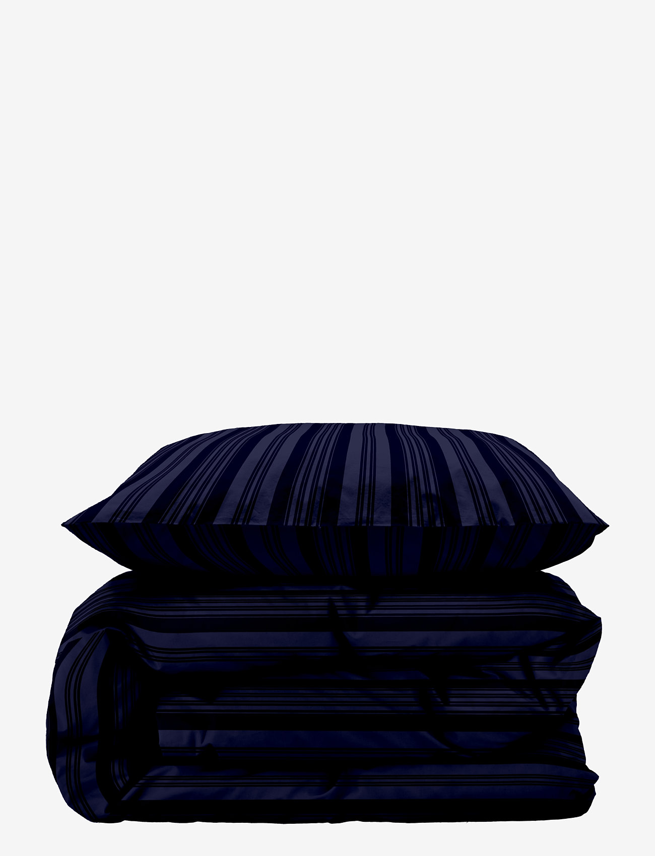 Södahl - Bed linen 140x200 Noble Navy blue - bettwäsche-set - navy blue - 2