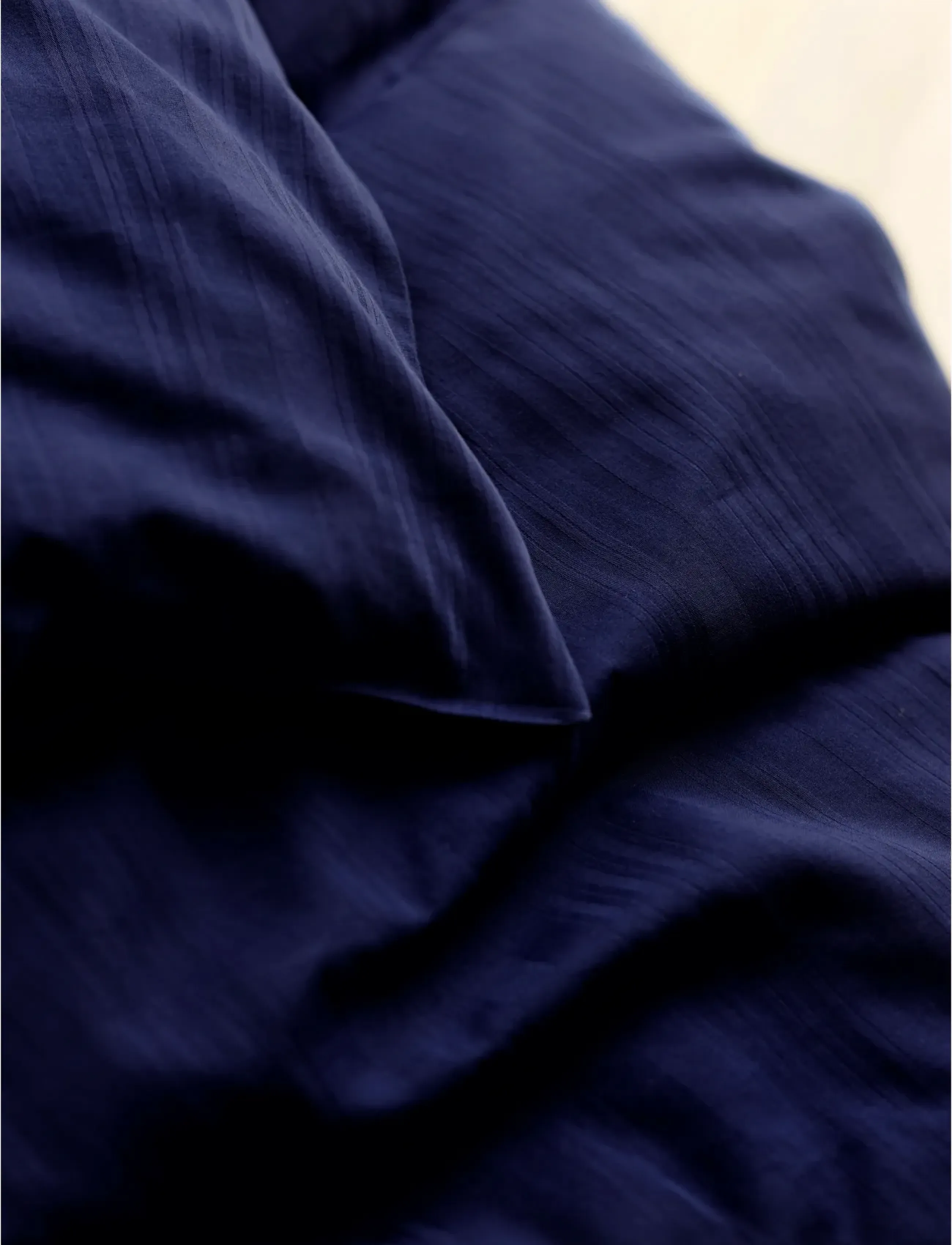 Södahl - Sengetøj 200x220 Noble Navy blue - sengesæt - navy blue - 4