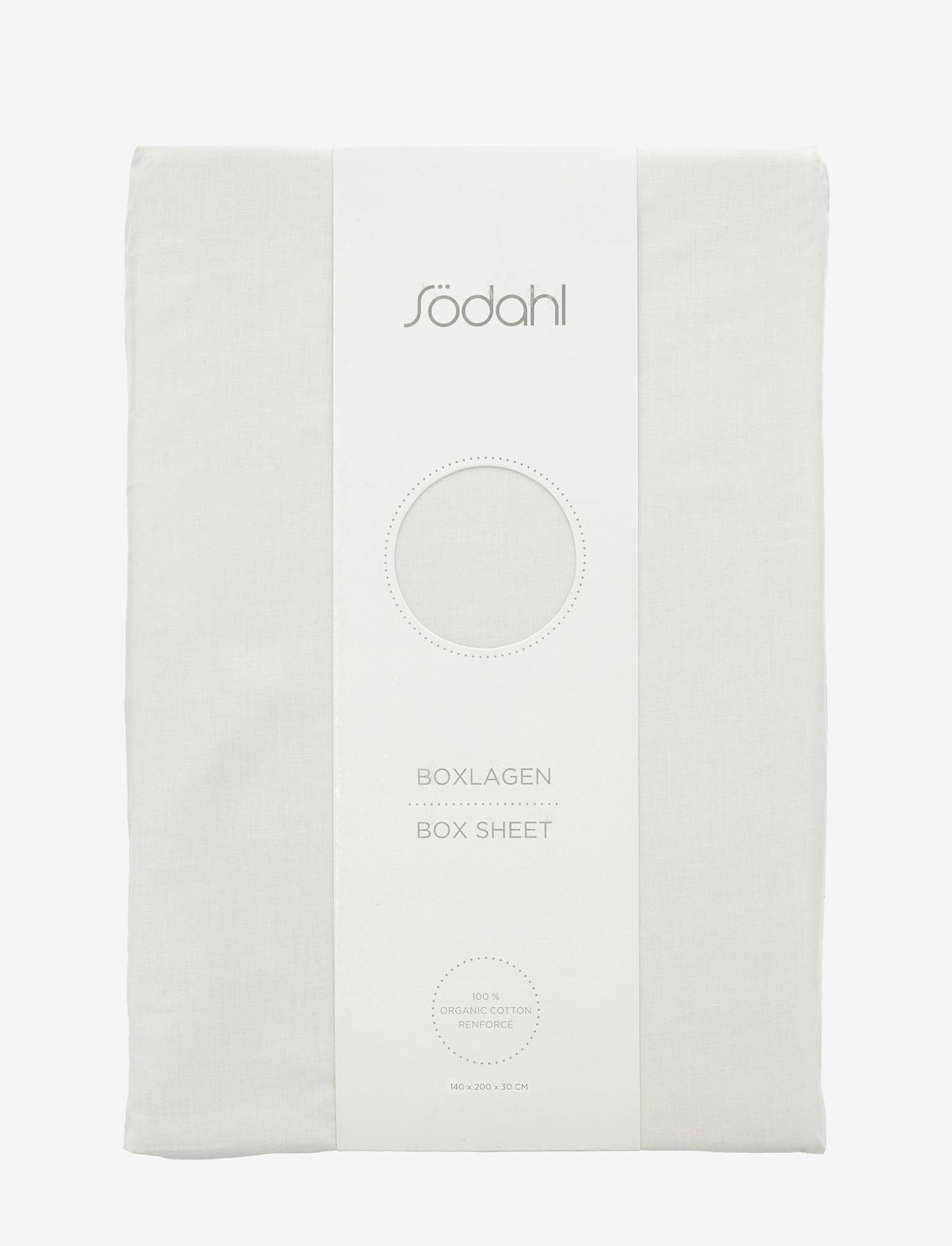 Södahl Box sheet - Södahl - OFFWHITE / white