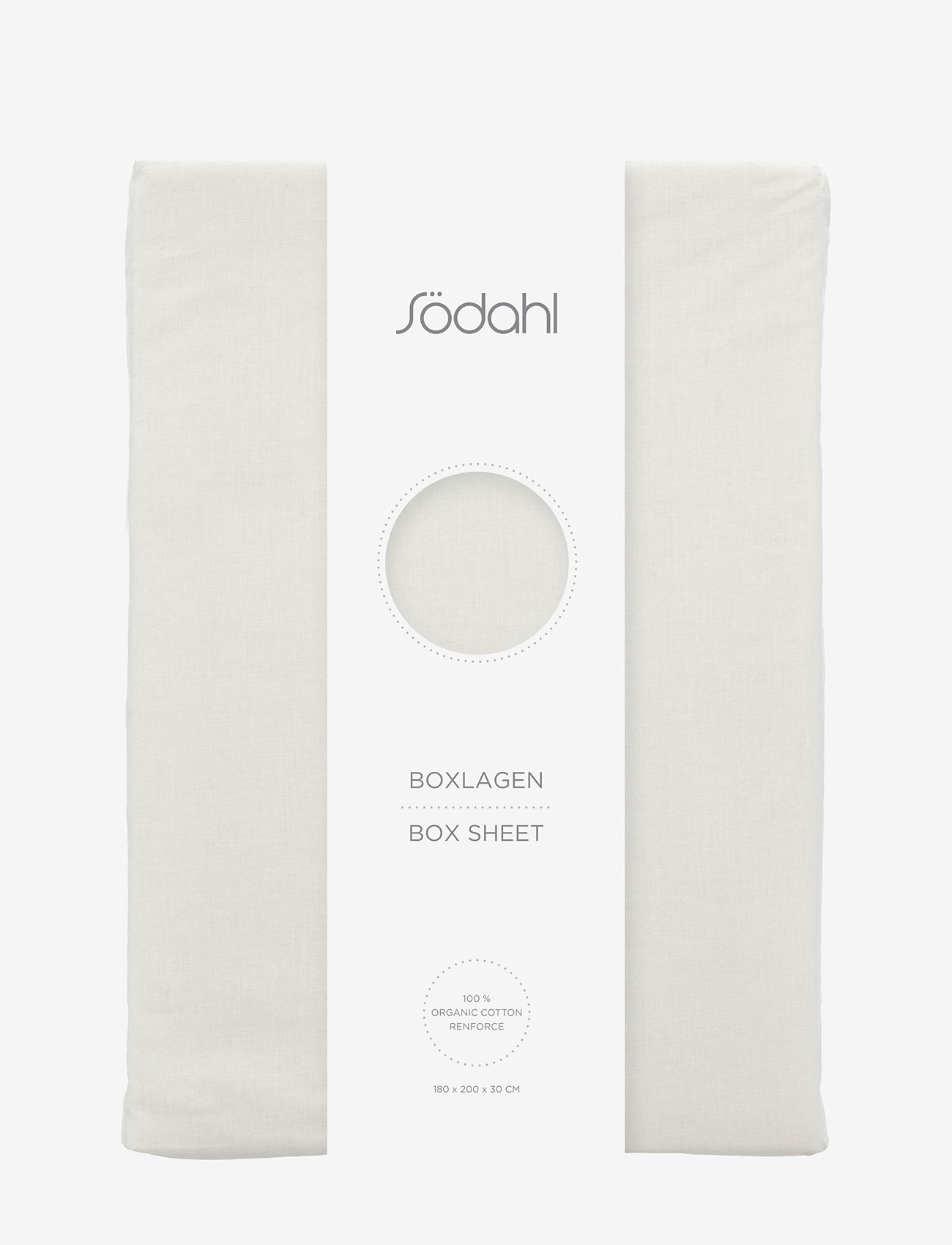 Södahl Box sheet - Bekijk alles - OFFWHITE / white