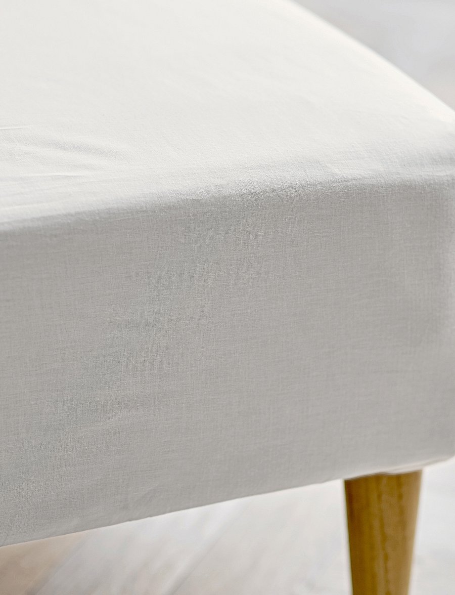 Södahl - Box sheet - tõmmatavad linad - offwhite - 0