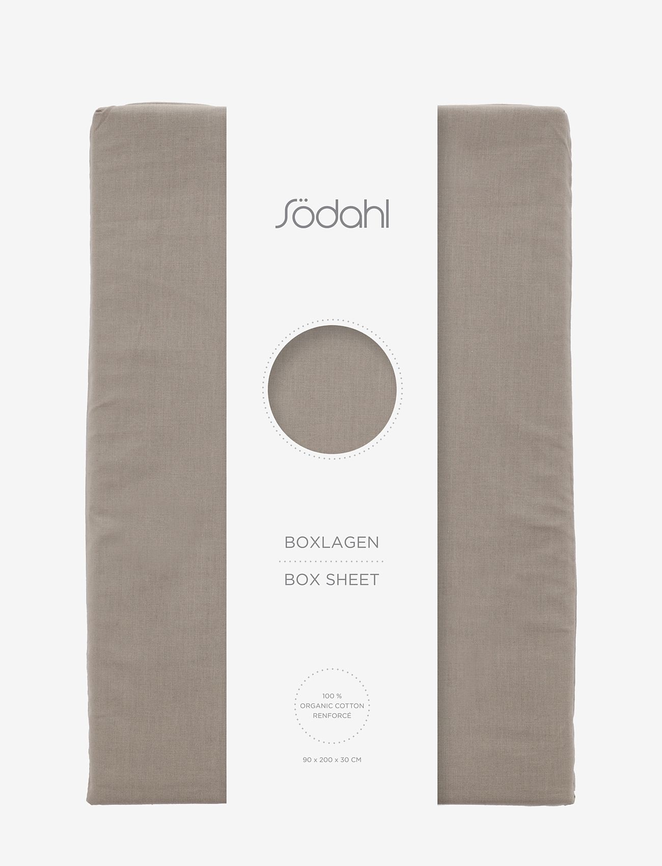 Södahl - Box sheet - madalaimad hinnad - taupe - 0