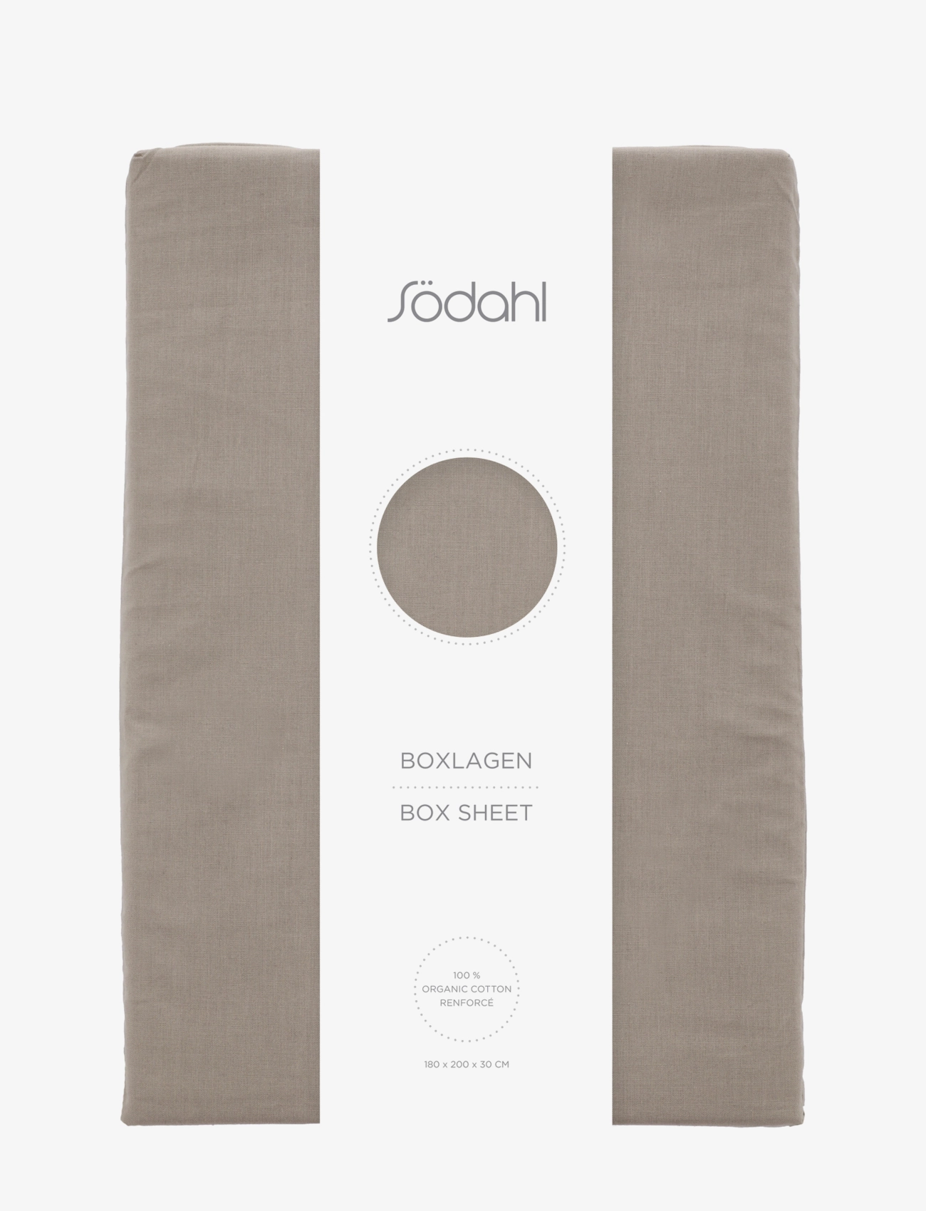 SÖDAHL Boxlagen Braun - 180X200X30CMx200 - Unisex