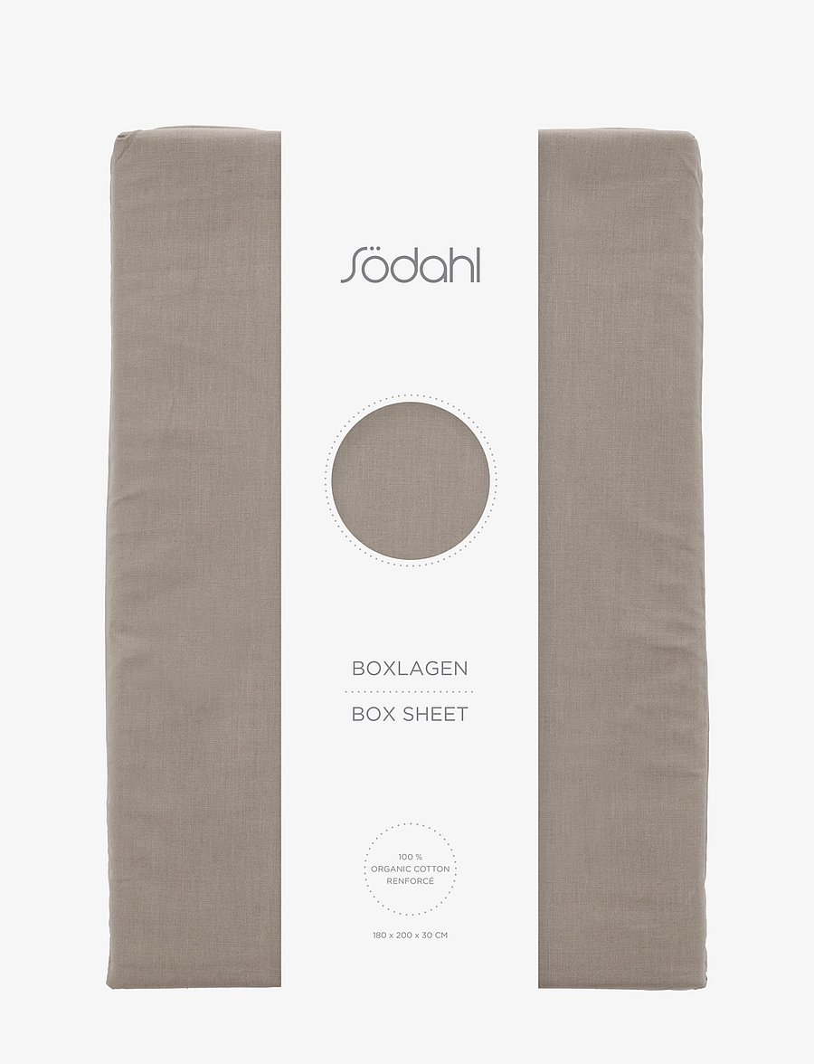 Södahl - Box sheet - tõmmatavad linad - taupe - 1