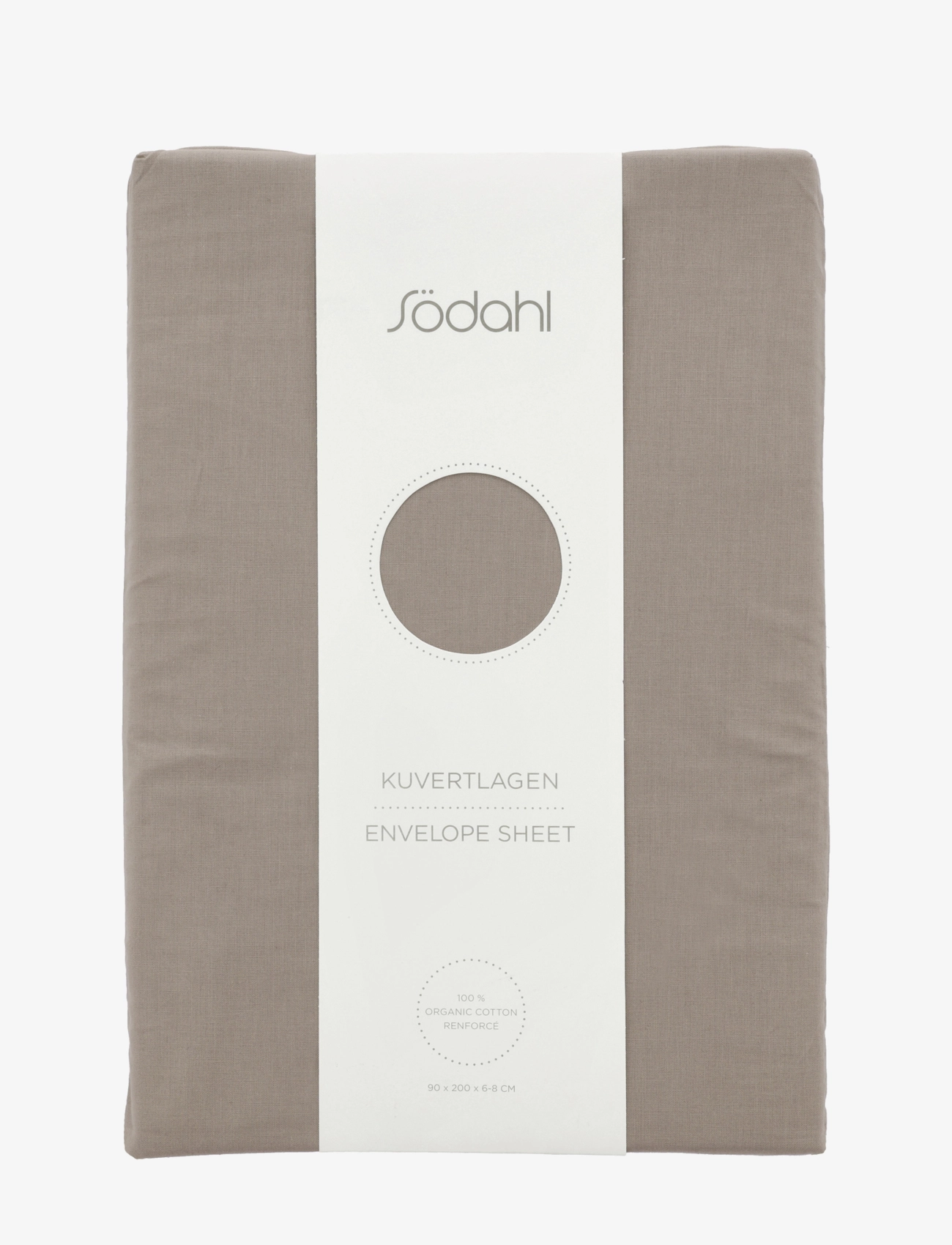SÖDAHL Kuvertlagen Braun - 90X200X8x200 - Unisex