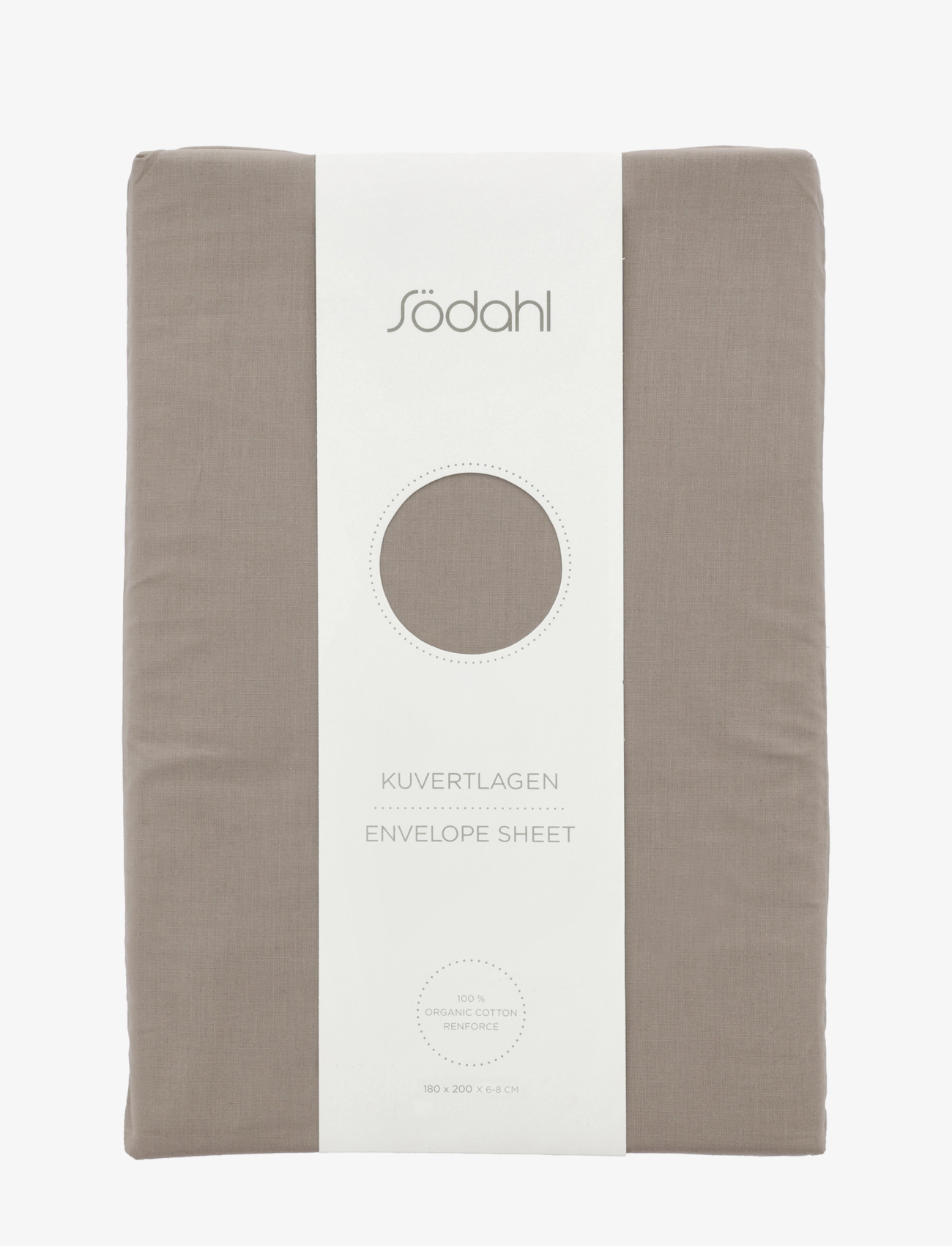 SÖDAHL Kuvertlagen Braun - 180X200X8x200 - Unisex