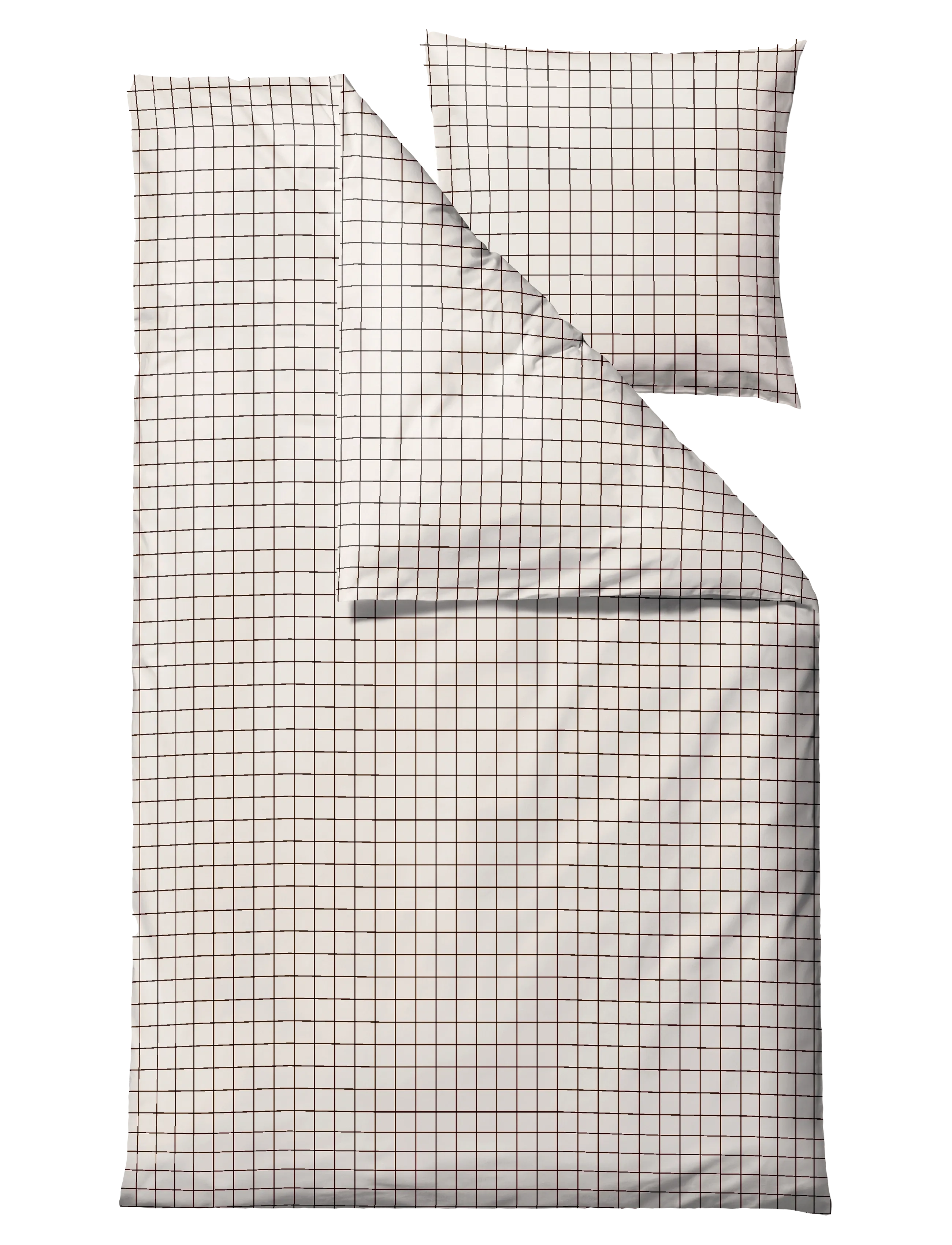 Södahl Sengetøj Vista - Soveværelsetekstiler - OFFWHITE / grey