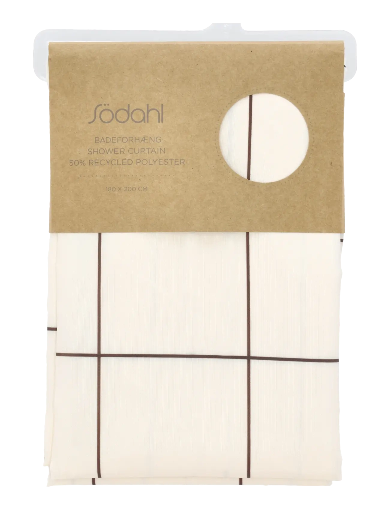 Södahl - Shower Curtain Vista - dušikardinad - white - 2