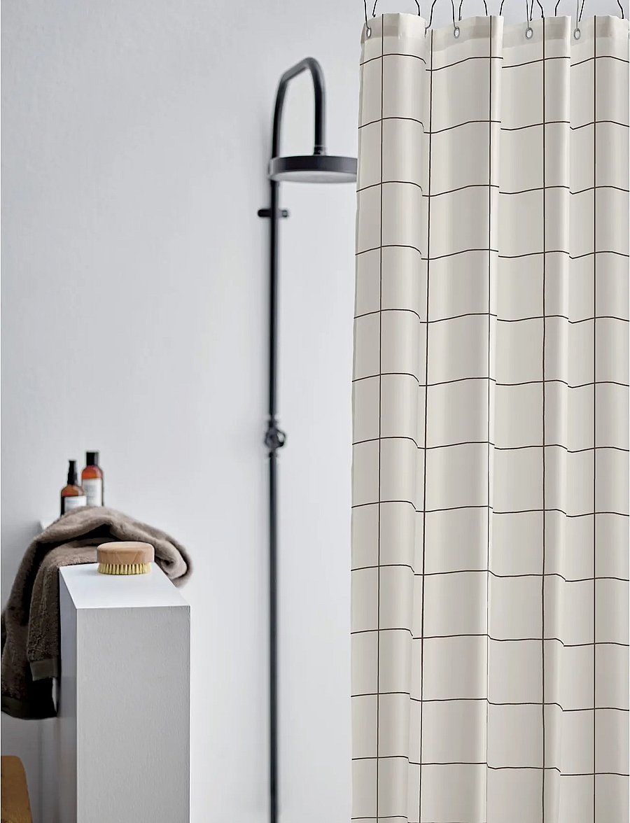 Södahl - Shower Curtain Vista - dušikardinad - white - 3