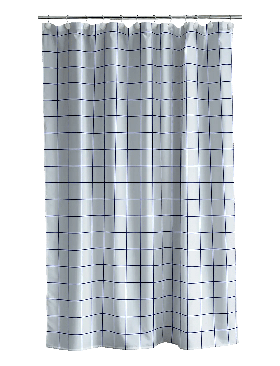 Södahl - Shower Curtain Vista - duschvorhänge - blue - 1