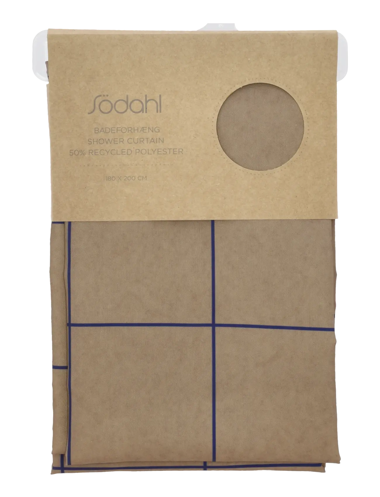 Södahl Shower Curtain Vista - Textiles - BROWN / brown