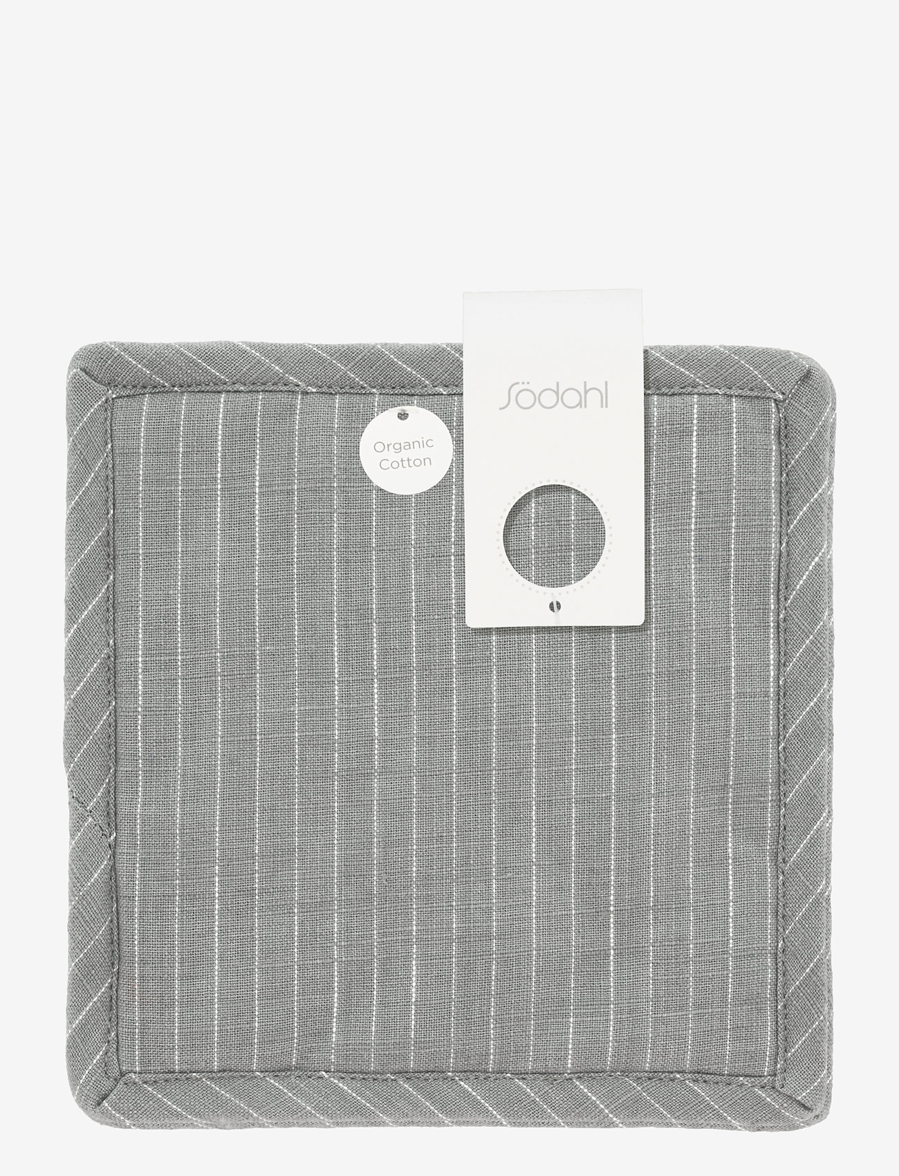 Södahl - Pot holders Line 2 pcs - ofenhandschuhe & topflappen - stone grey - 2