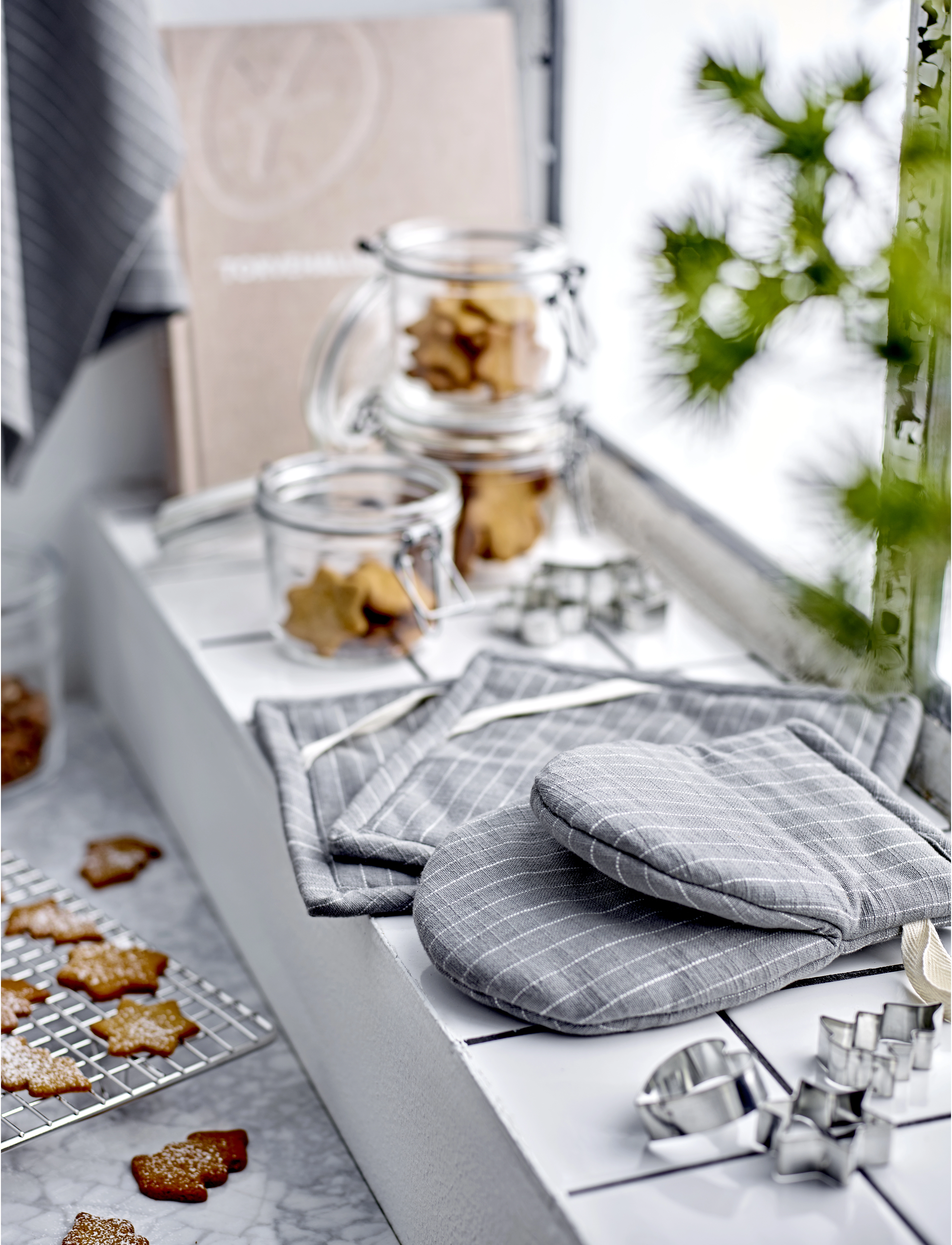 Södahl - Pot holders Line 2 pcs - die niedrigsten preise - stone grey - 3
