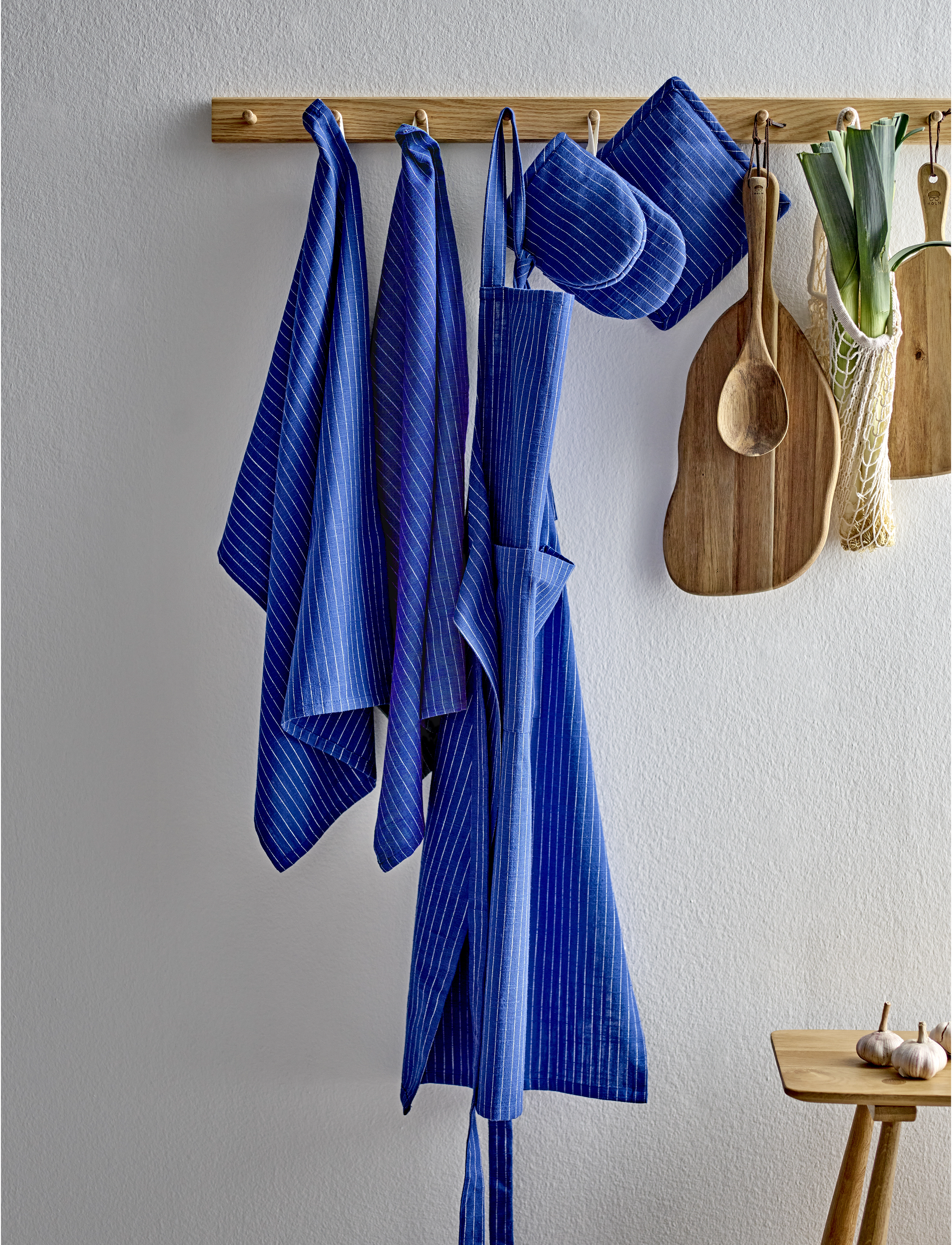 Södahl Forklæde, 70X 91 cm x 91, Blue, Køkkentekstiler > Forklæder, Unisex