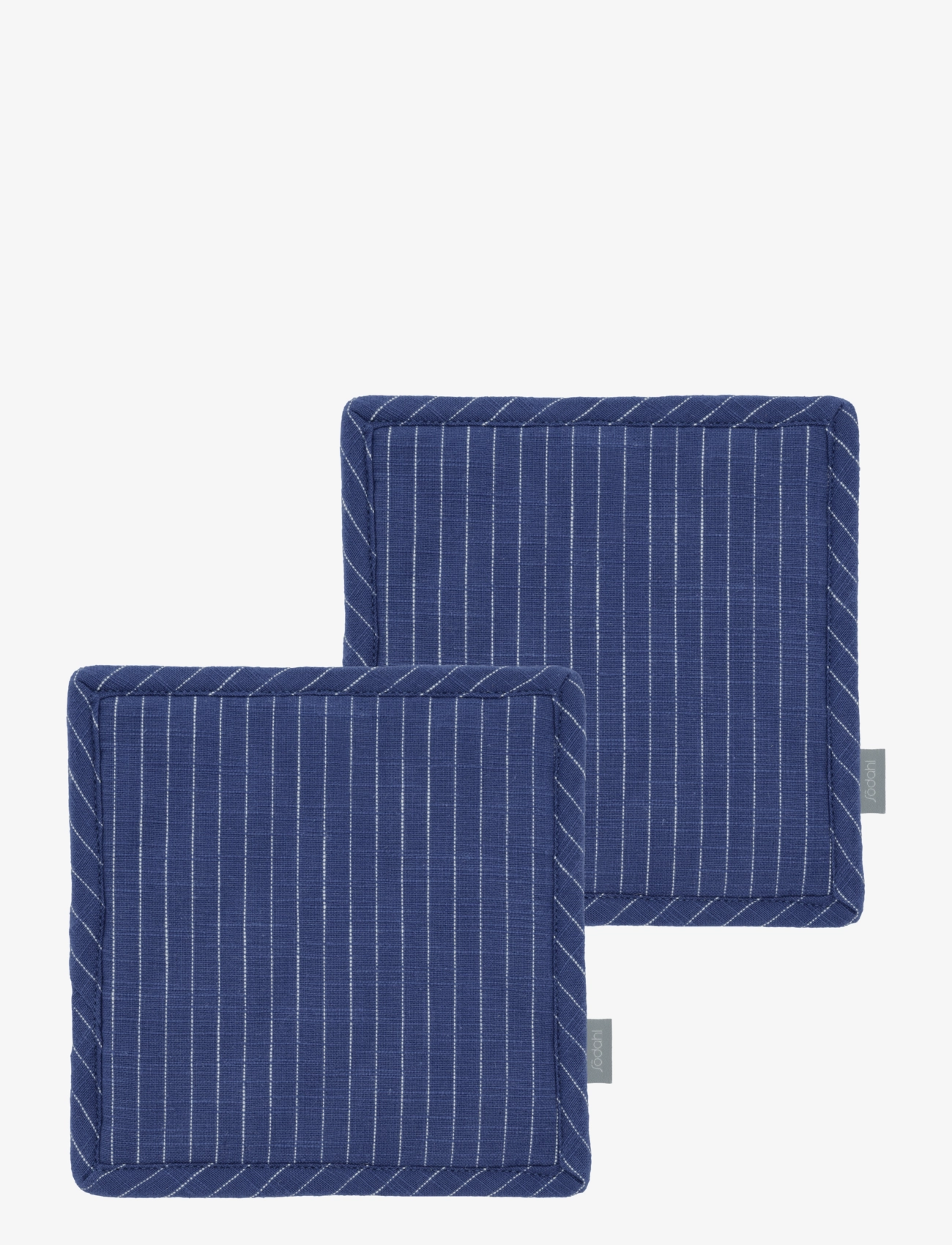 SÖDAHL Grydelapper Line 2 Stk. Blau - 20X20CM 20 - Unisex