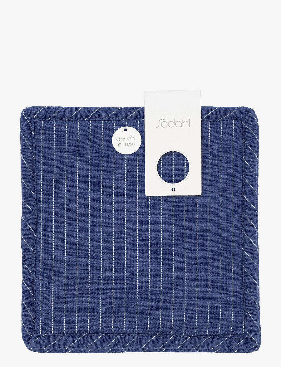Södahl - Pot holders Line 2 pcs - ahjukindad, pajalapid ja potihoidjad - royal blue - 2