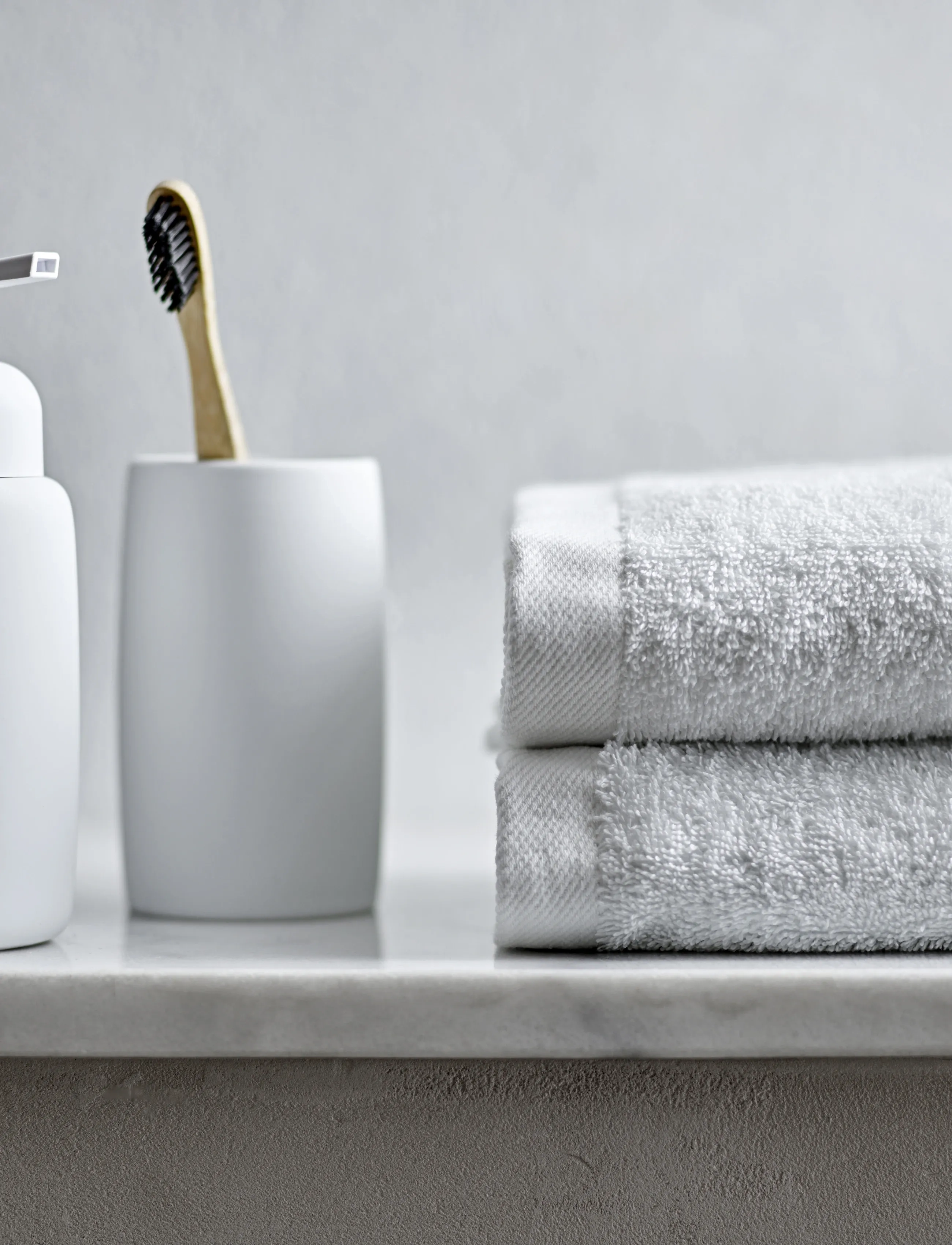 Södahl - Towel Comfort - käterätikud - white - 4