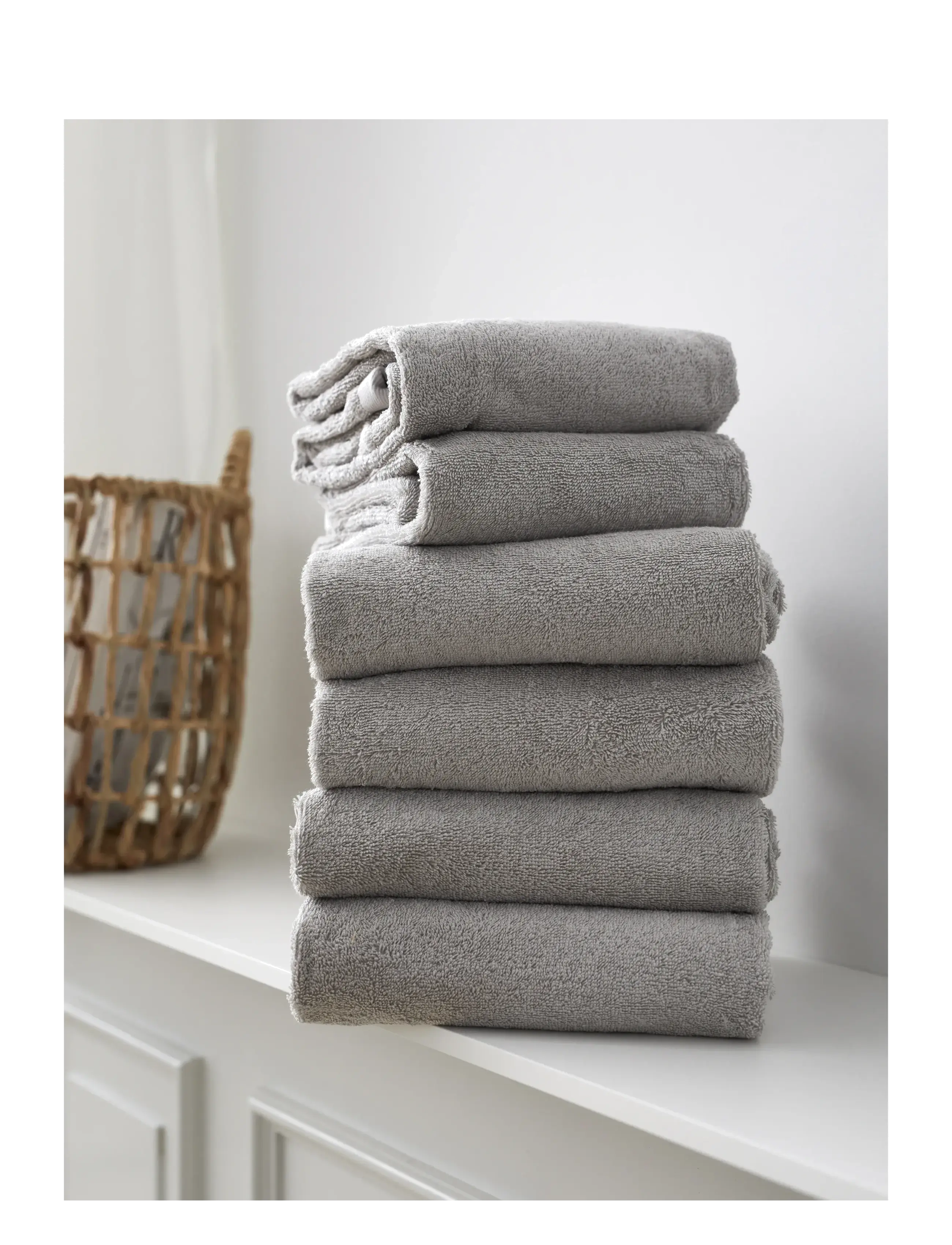 Södahl - Towel Comfort - gesichtshandtücher - grey - 2
