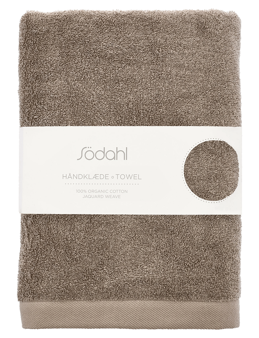 Södahl - Towel Comfort - käterätikud - brown - 0