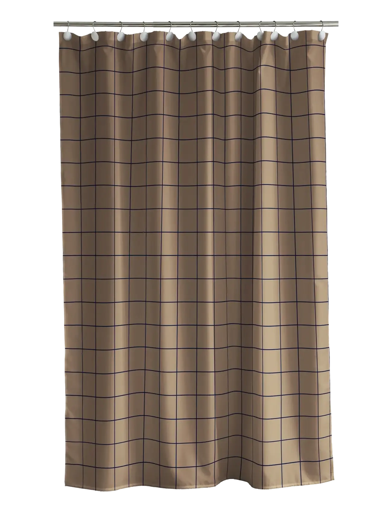 Södahl Shower Curtain Vista - Badezimmer - BROWN / brown