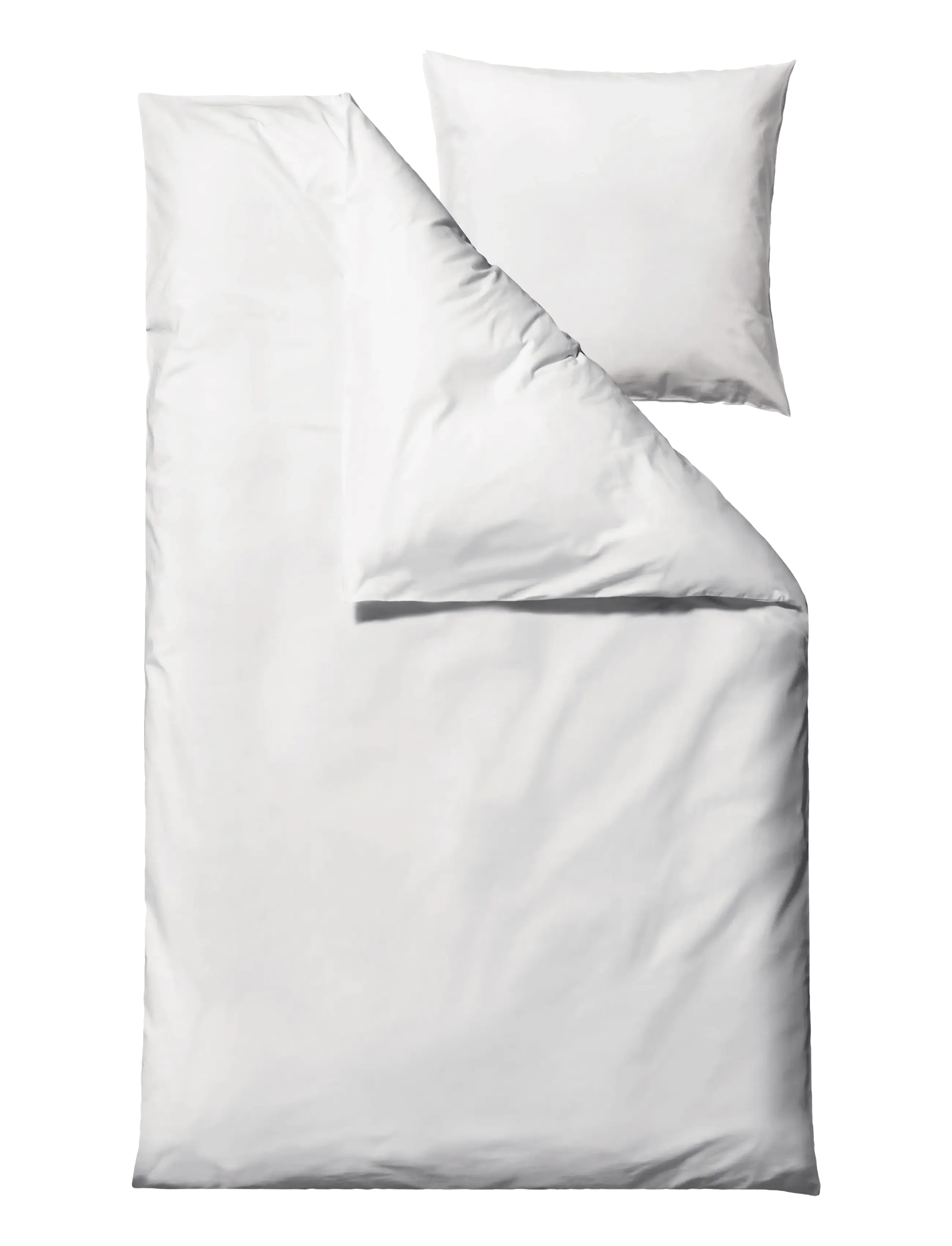 Södahl Sengetøj Whisper, Bed Sæt, Hvid, Str: 140X220/60X63CM