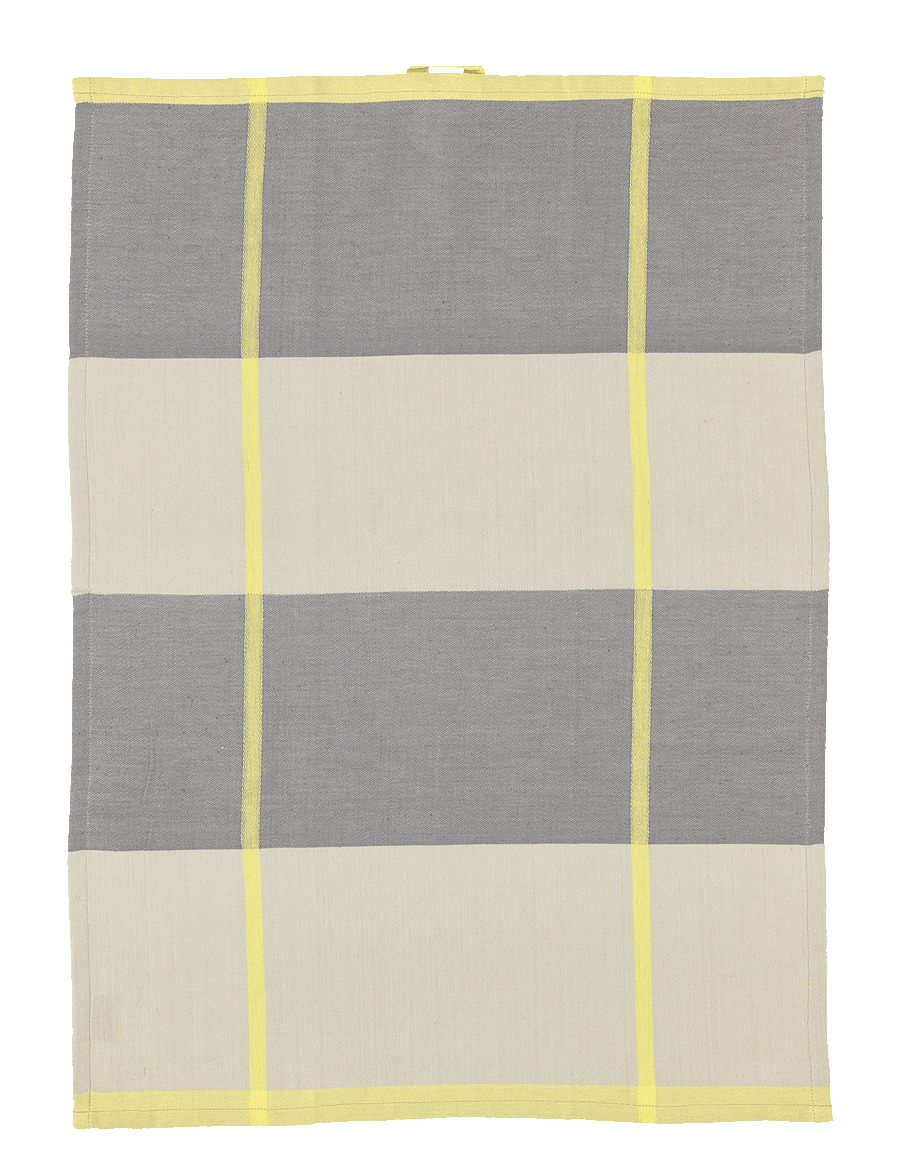Södahl - Tea towel Blocks 2 pcs - köögirätikud - yellow - 2