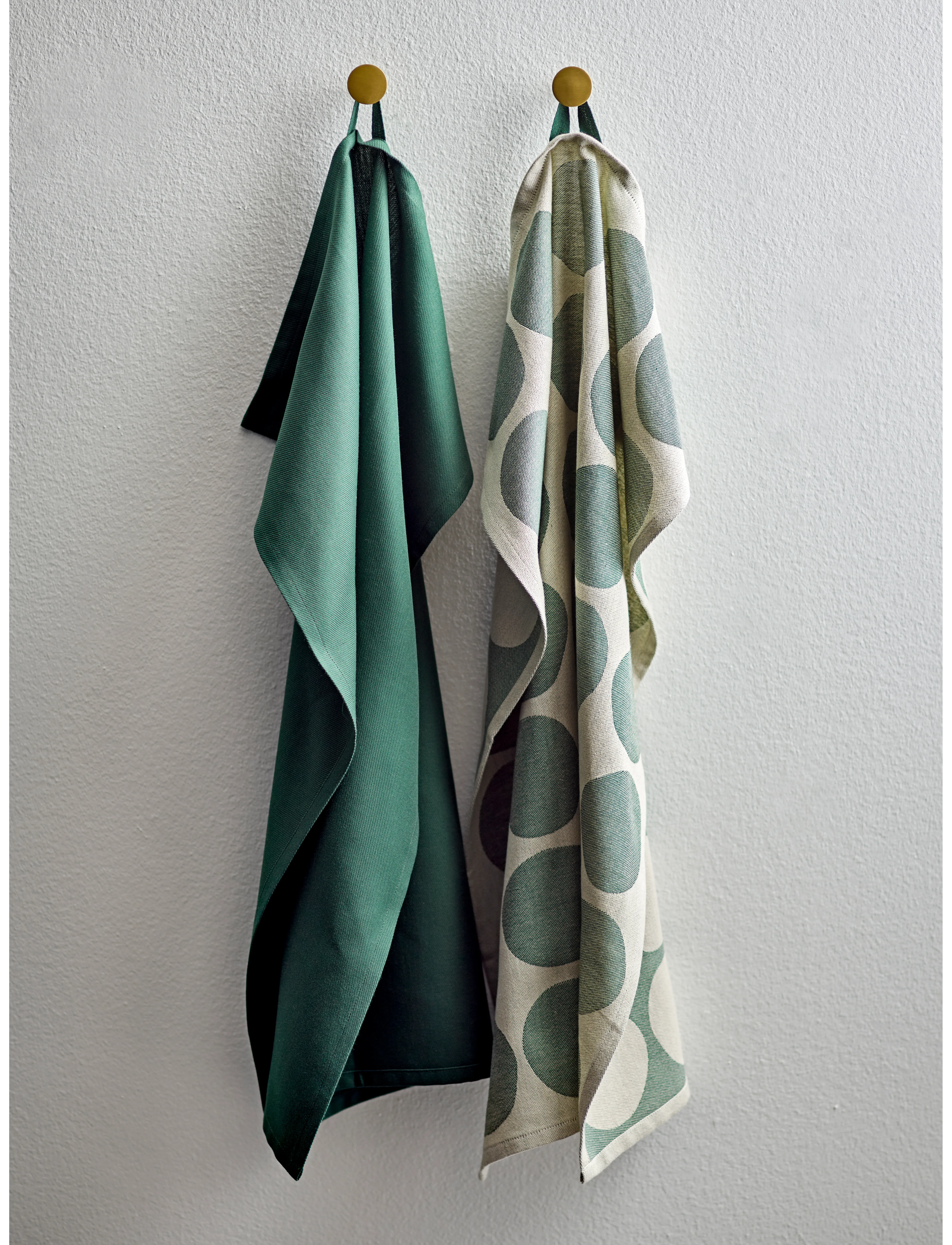 Södahl Tea Towel Bubbles 2 Pcs,,,Grün Gr.50X70CM x 70