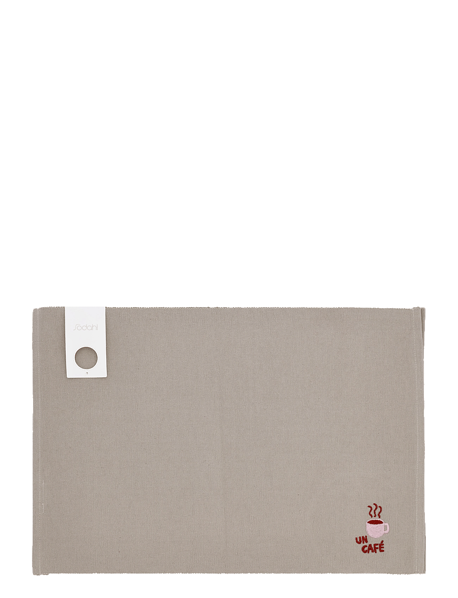 Södahl - Placemat Bistro 2 pcs - galda paliktņi - coffee brown - 2