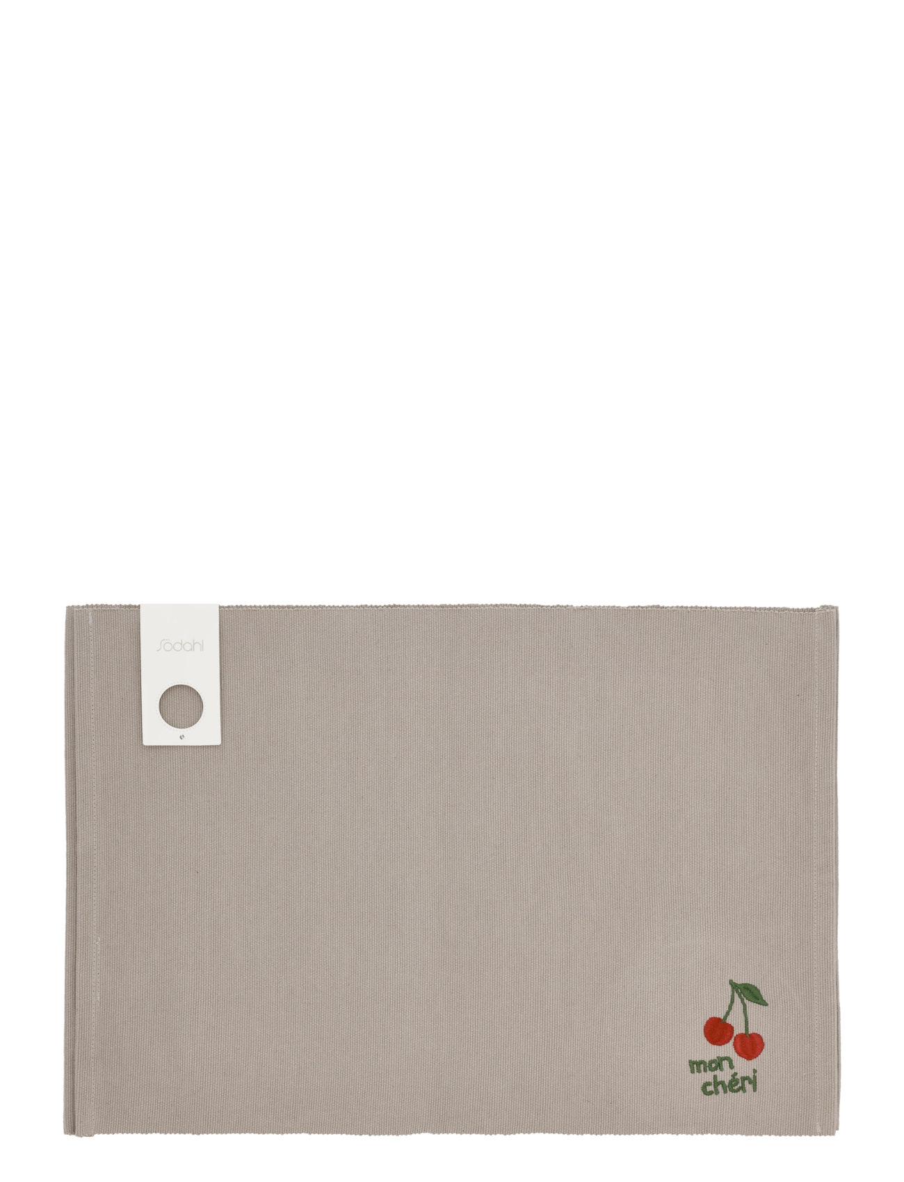 Södahl - Placemat Bistro 2 pcs - diskamottur - green - 2