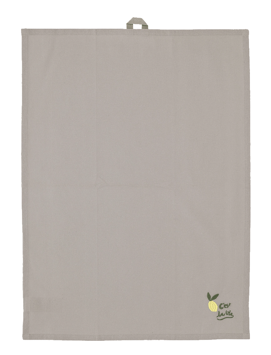 Södahl - Tea towel Bistro 2 pcs - köögirätikud - green - 3