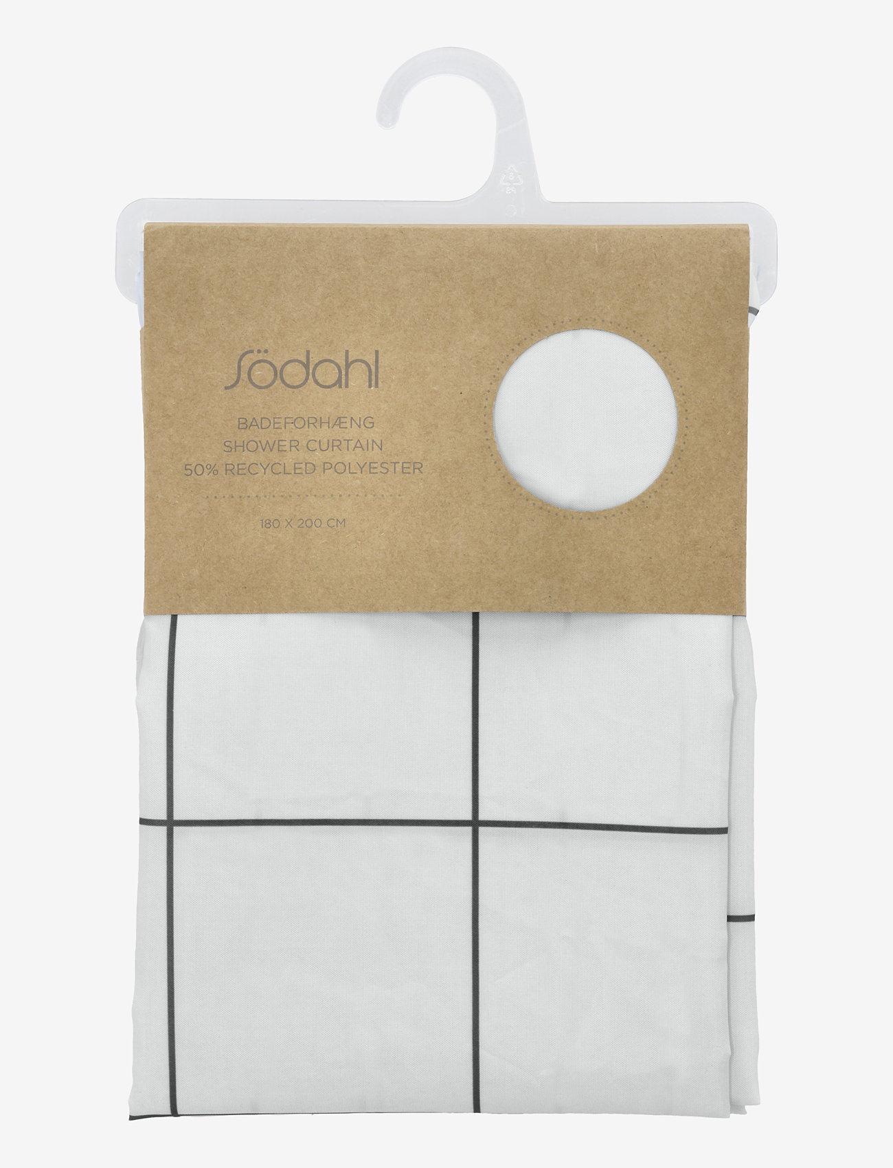 Södahl - Shower Curtain Vista - duschvorhänge - cloud grey - 1