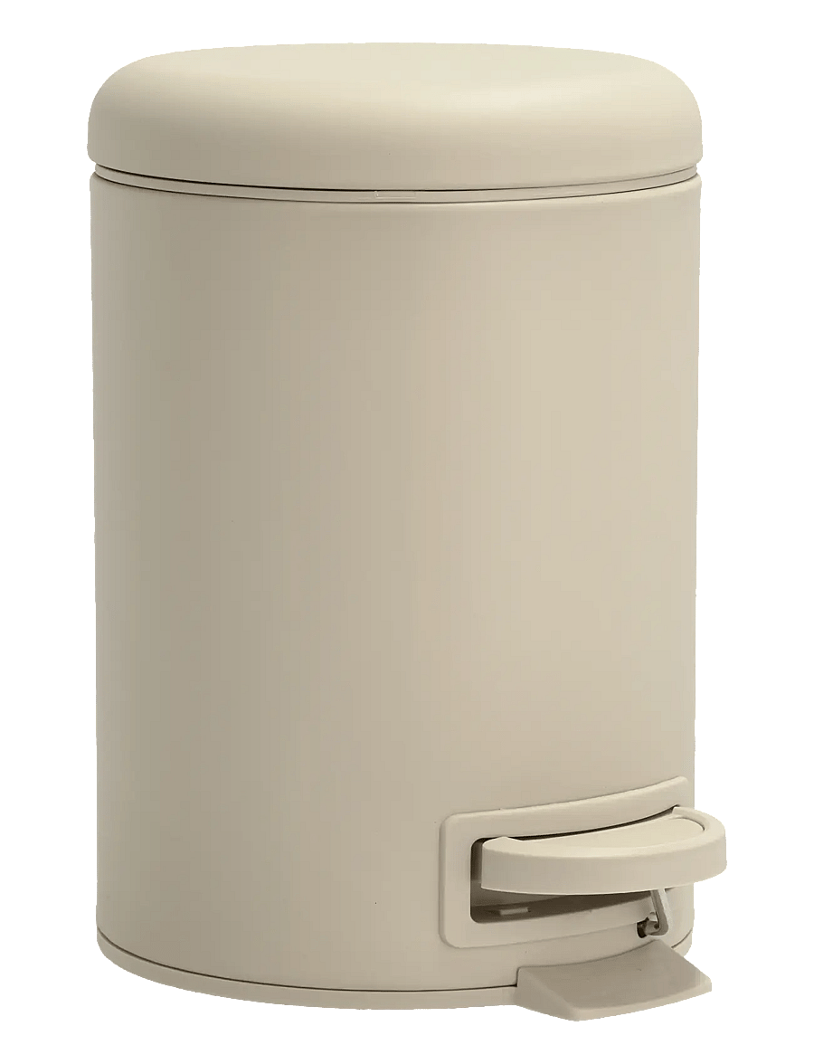 Södahl - Pedal Bin Mono - papierkörbe - beige - 0