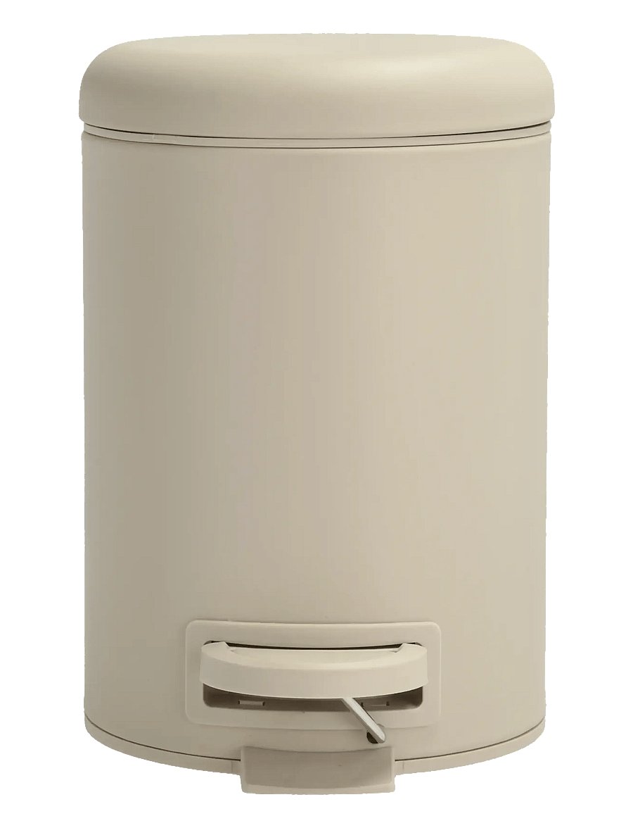 Södahl - Pedal Bin Mono - papierkörbe - beige - 1