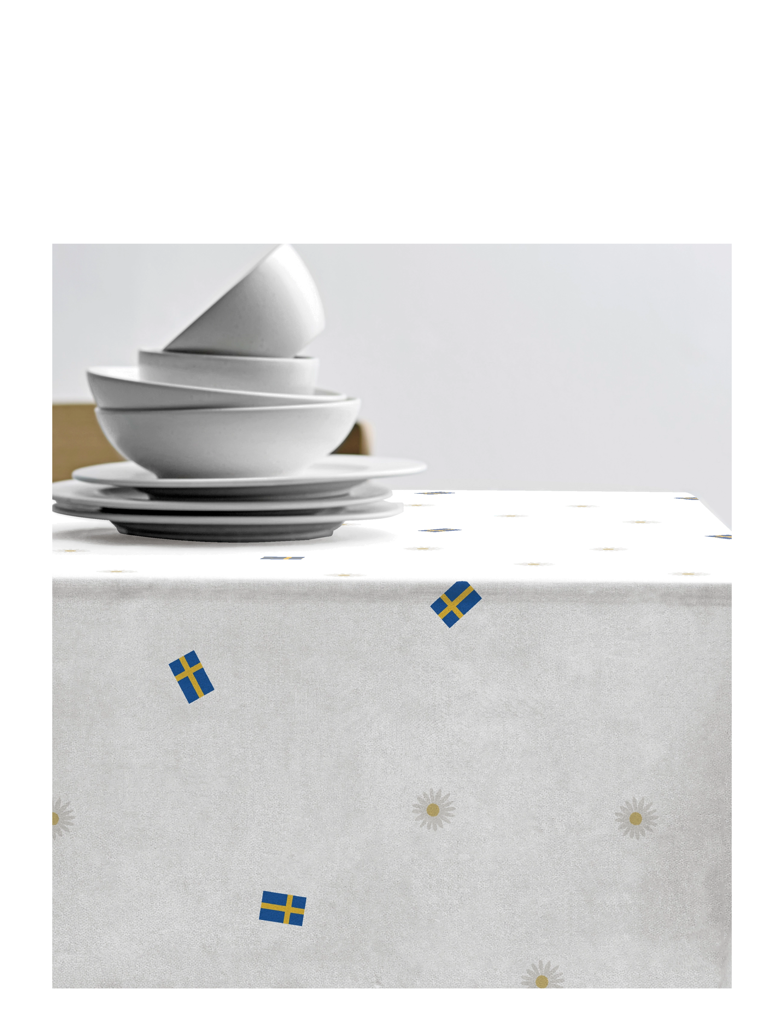 Södahl - Tablecloth Festlig - tablecloths & runners - white - 1