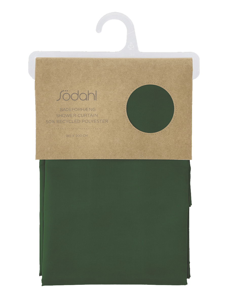 Södahl - Shower Curtain Comfort - dušikardinad - pine green - 2